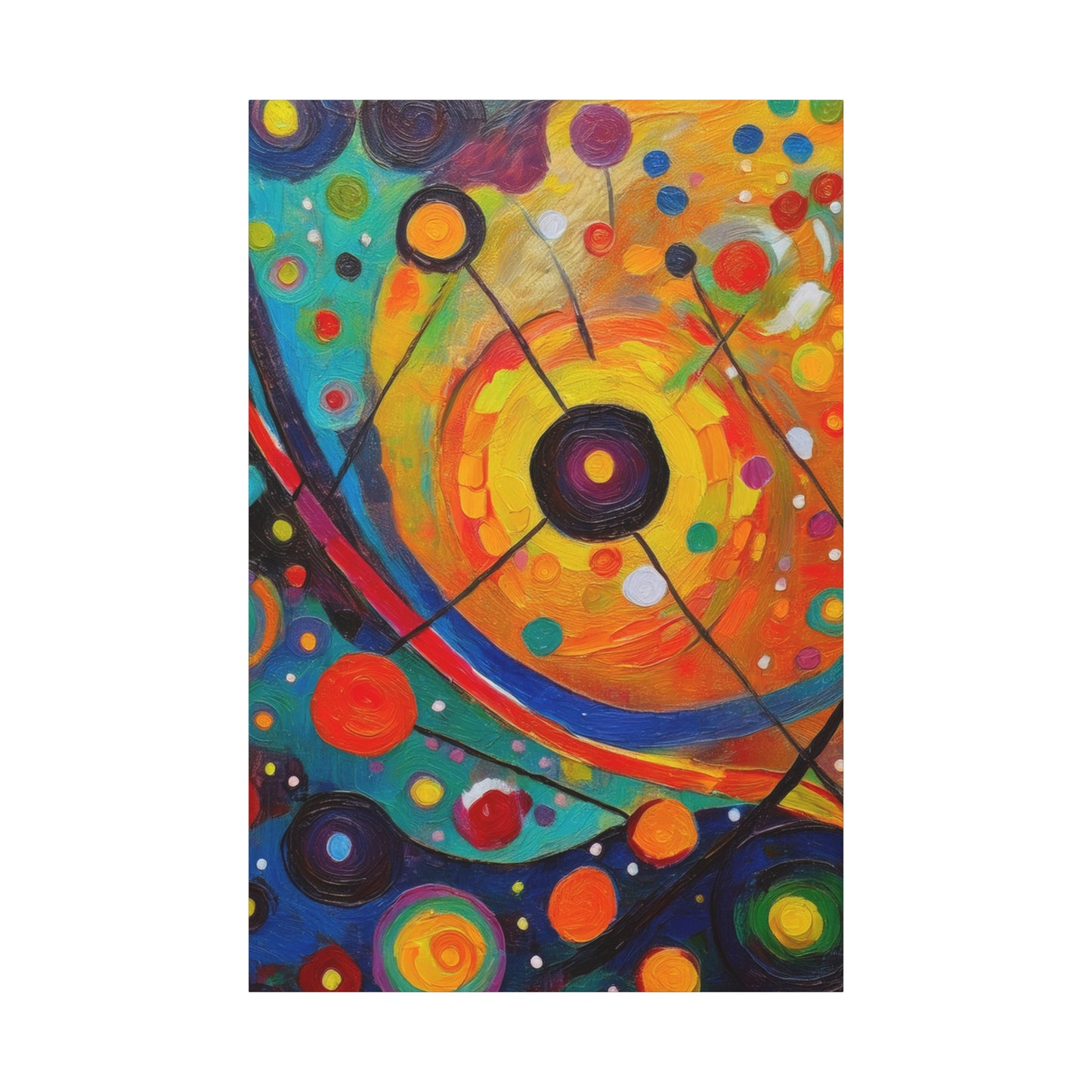 Abstract Oil Painting Print Canvas 20x24,20x30,24x30 24x32,24x36,30x40 32x48,36x48,40x60 Pine-Wood Inner Frame ABS-133