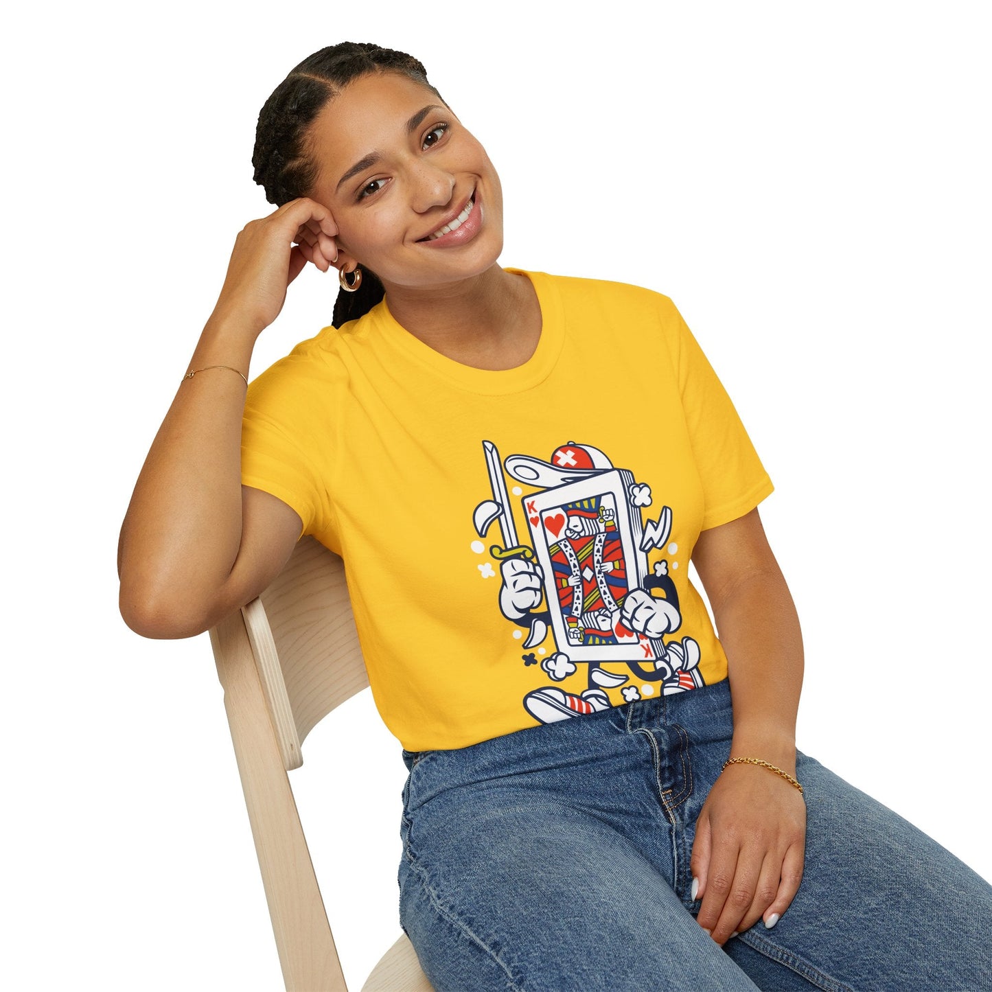 Cartoon T Shirt Animation T Shirt Funny Tee Shirt Unisex Gildan Softstyle 64000 Cotton Comfort