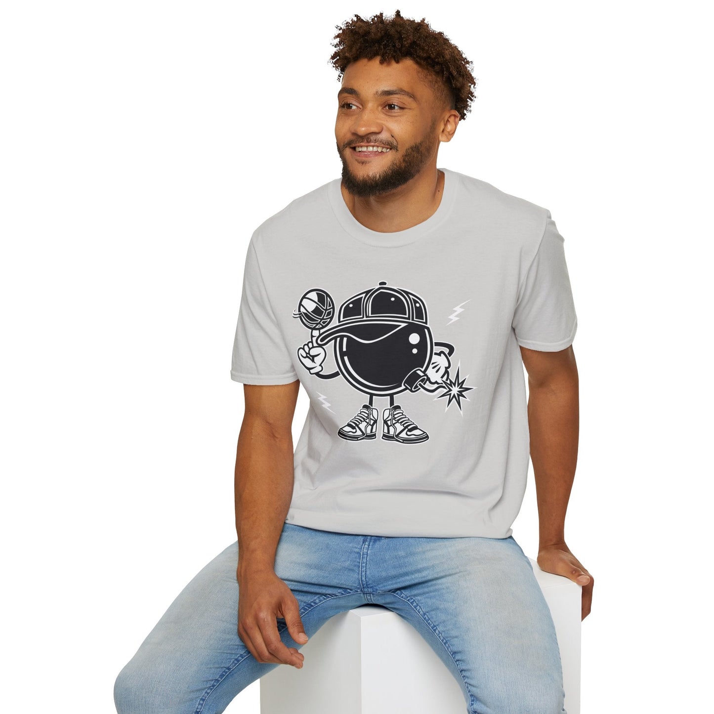 Cartoon Animation T Shirt Unisex Funny Tee Gildan Softstyle 100 Percent Cotton Comfort
