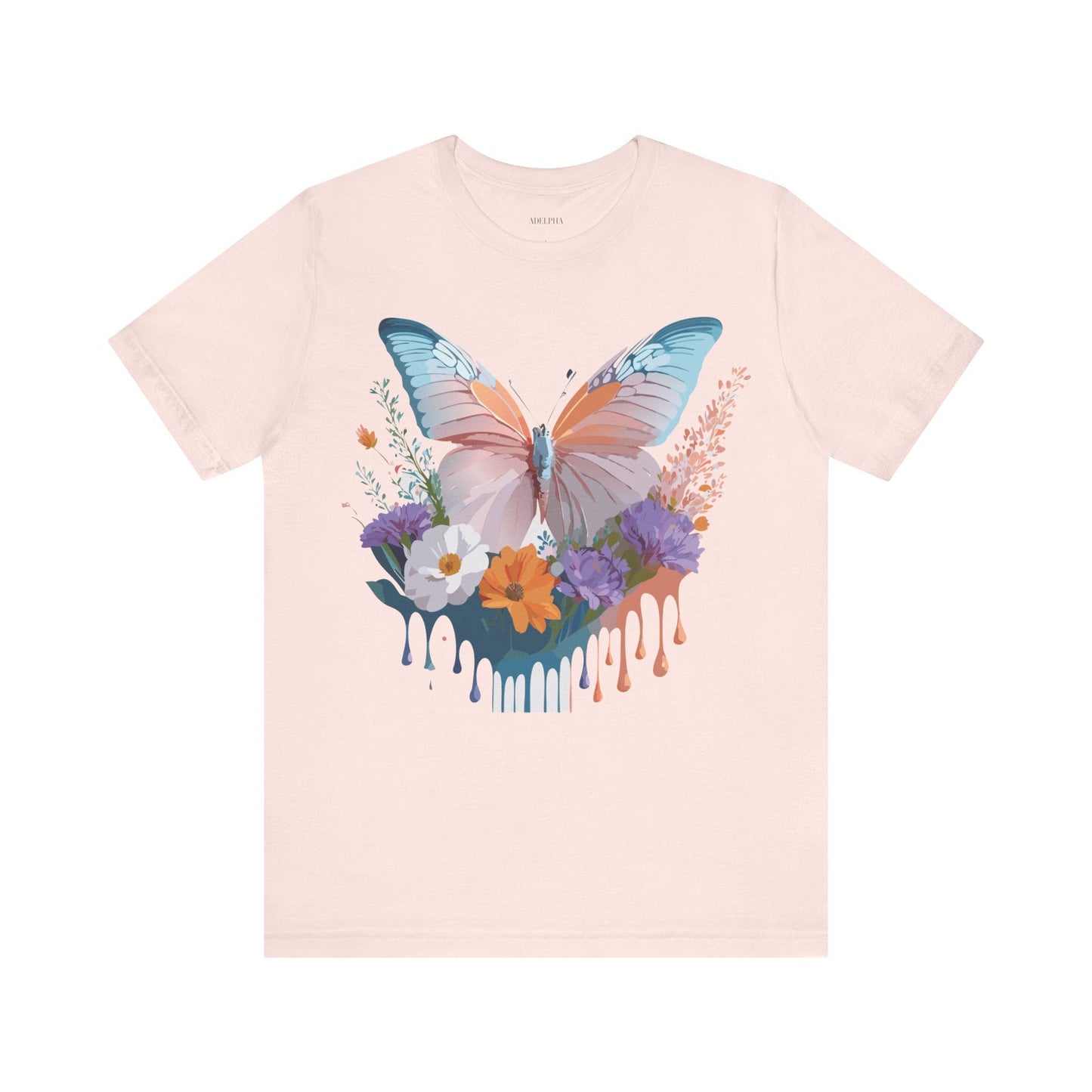 Butterfly Graphic Tee Unisex Jersey Short Sleeve Adelpha Art Design