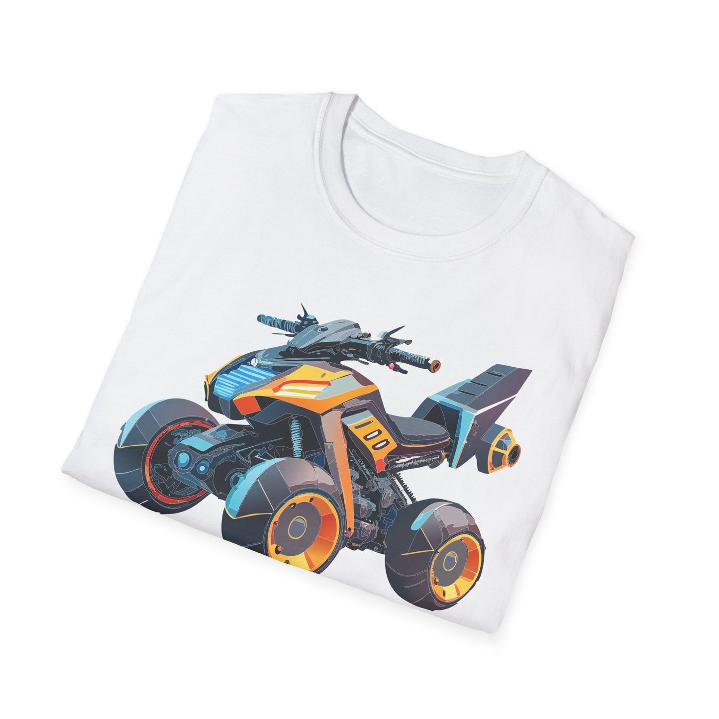 Unisex Bike T Shirt Moto Shirt With Motorcycle Design MTB Tee For Riders One Hundred Percent Cotton