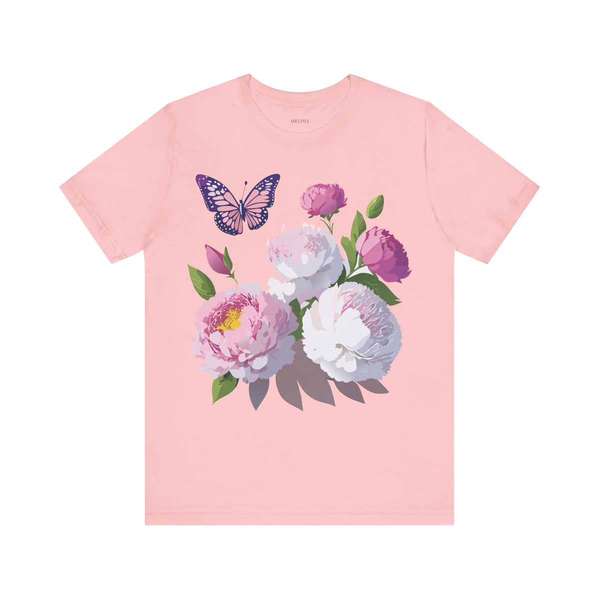 Floral Graphic Tee Shirt - Bella+Canvas Unisex 100 Cotton 39