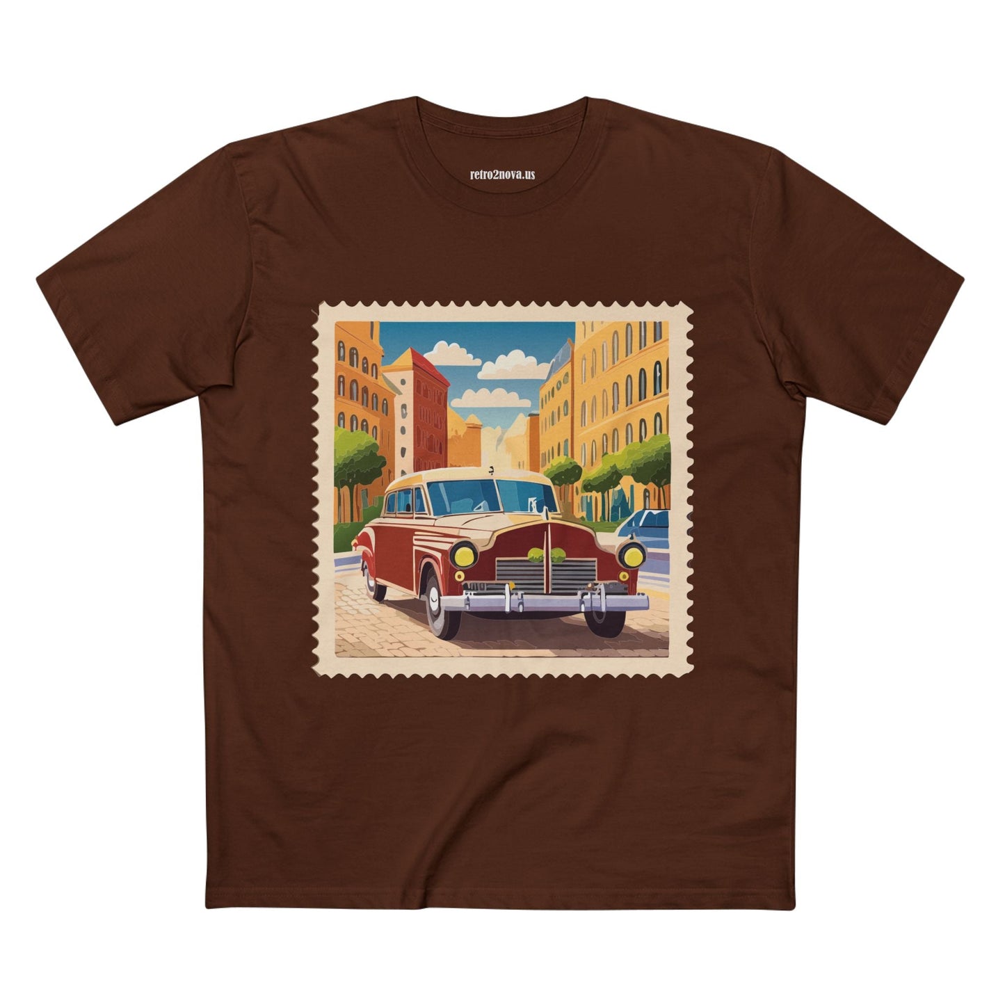Stamp Shirt Postage Stamp Shirt Unisex Premium Cotton Tee With Original Art Design PS29