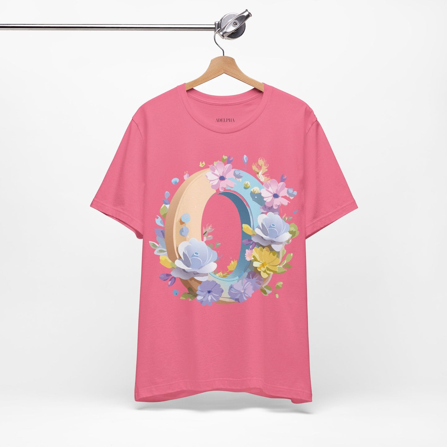 Unisex Jersey Short Sleeve Letter O Shirt Graphic Tee By Adelpha Premium Vintage Inspired Artwork