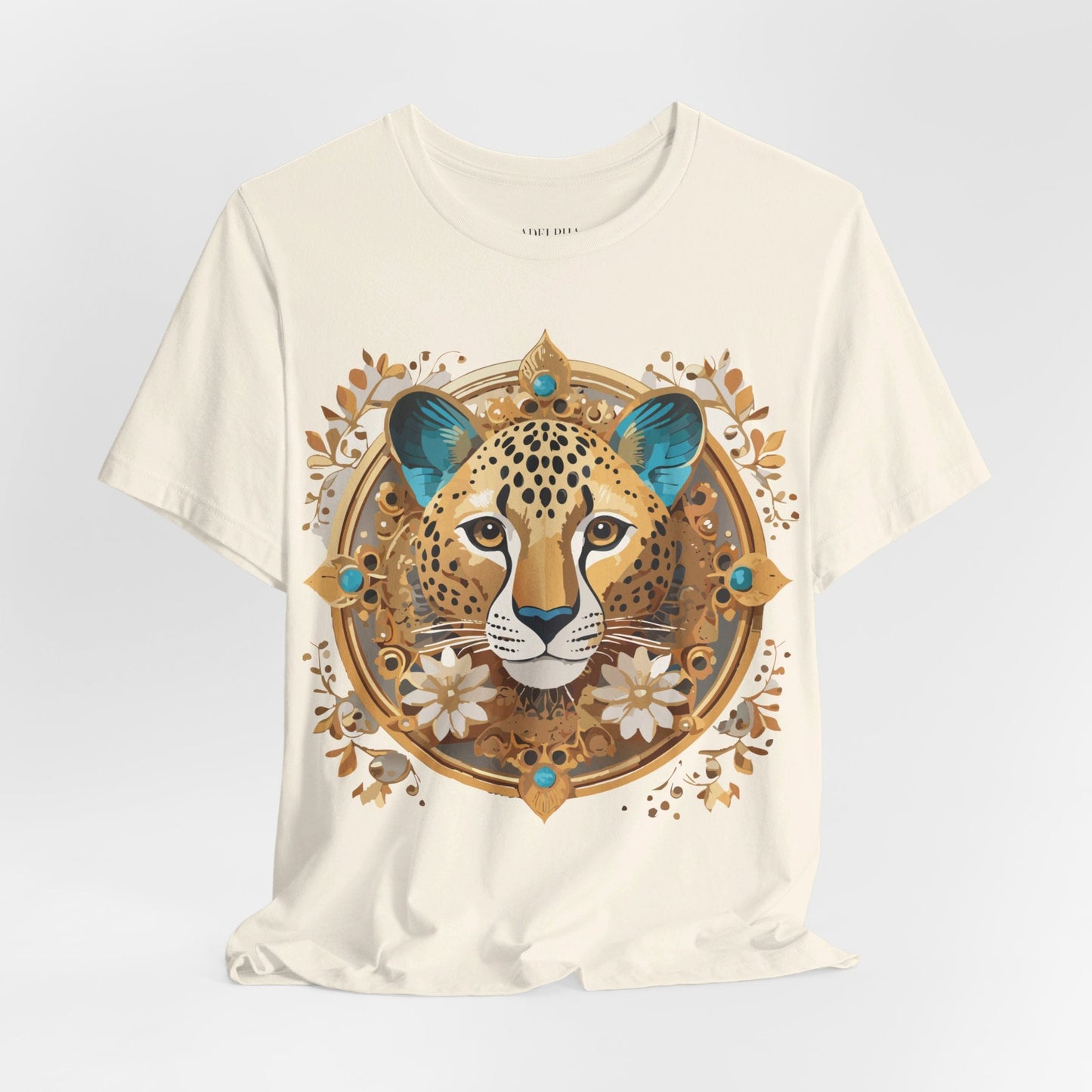 Medallion Shirt Graphic Tee Unisex Short Sleeve Vintage Inspired Artwork By Adelpha