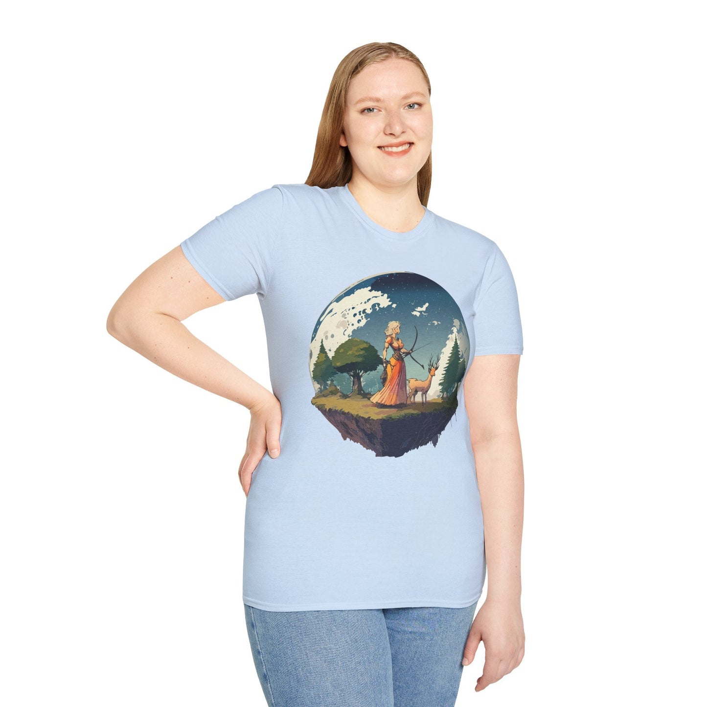 Womens Graphic T Shirts Ladies Art Design Shirt Softstyle Gildan 64000 Unisex Tee