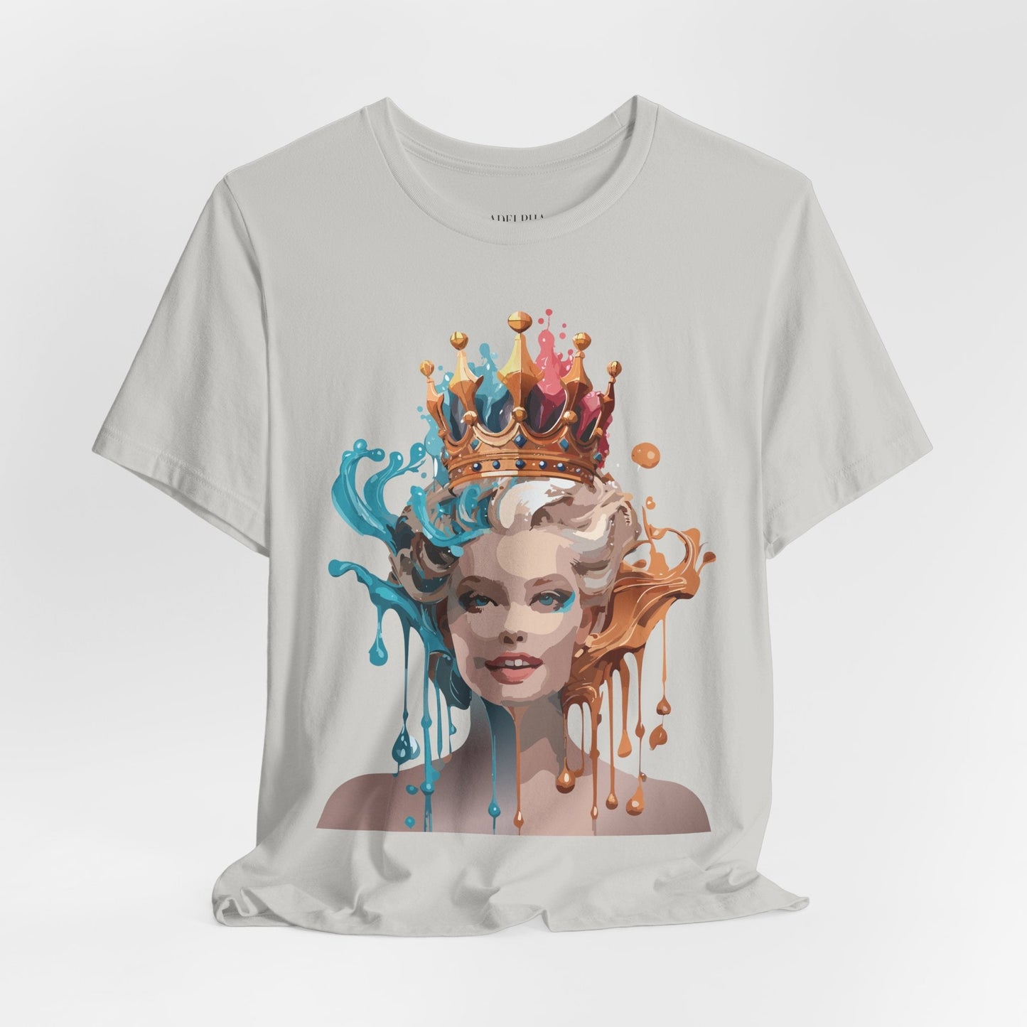 Queen Woman Portrait Graphic Unisex 100 Cotton Vintage Artwork Tee 28