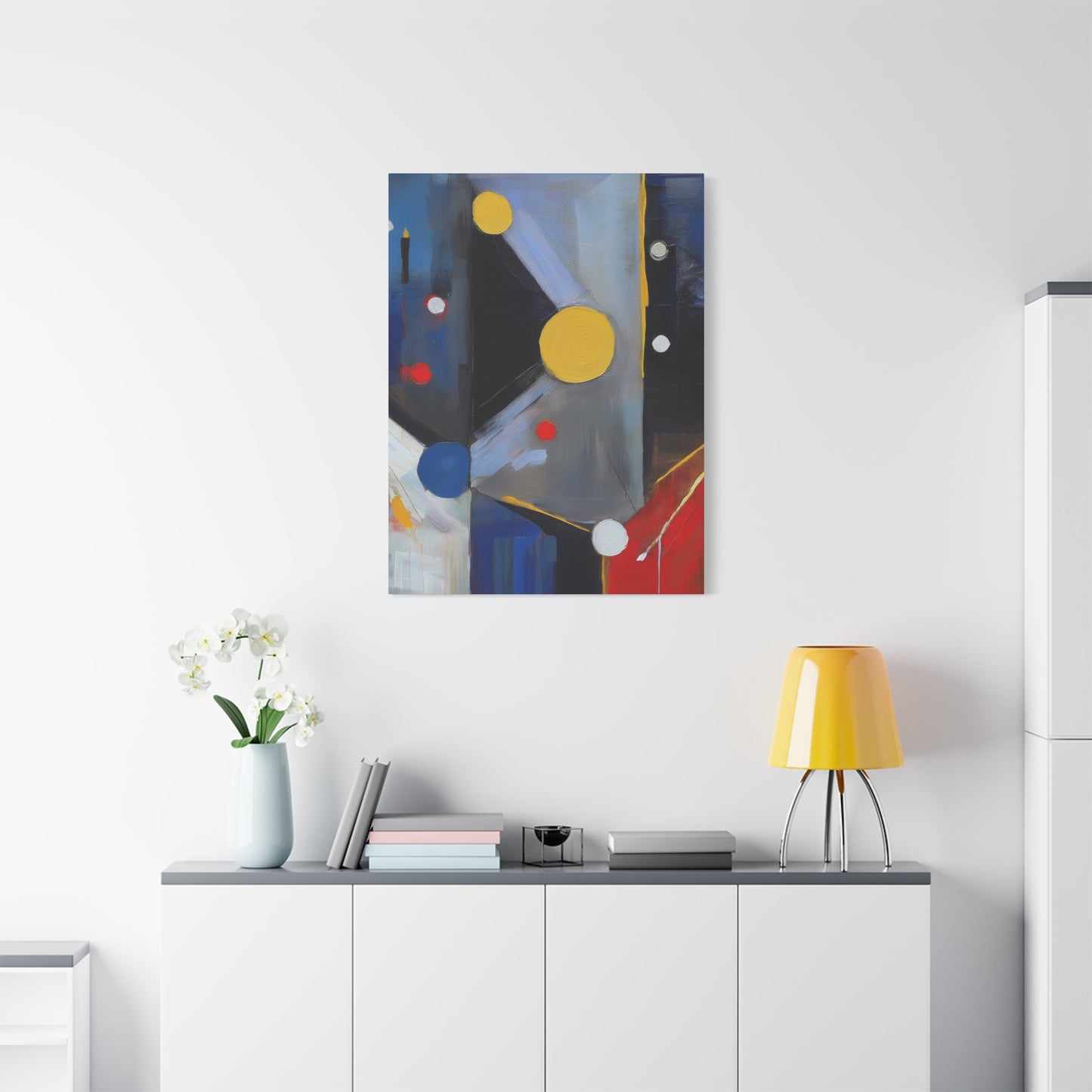 Abstract Oil Painting Print Canvas 20x24,20x30,24x30 24x32,24x36,30x40 32x48,36x48,40x60 Pine-Wood Inner Frame ABS-163