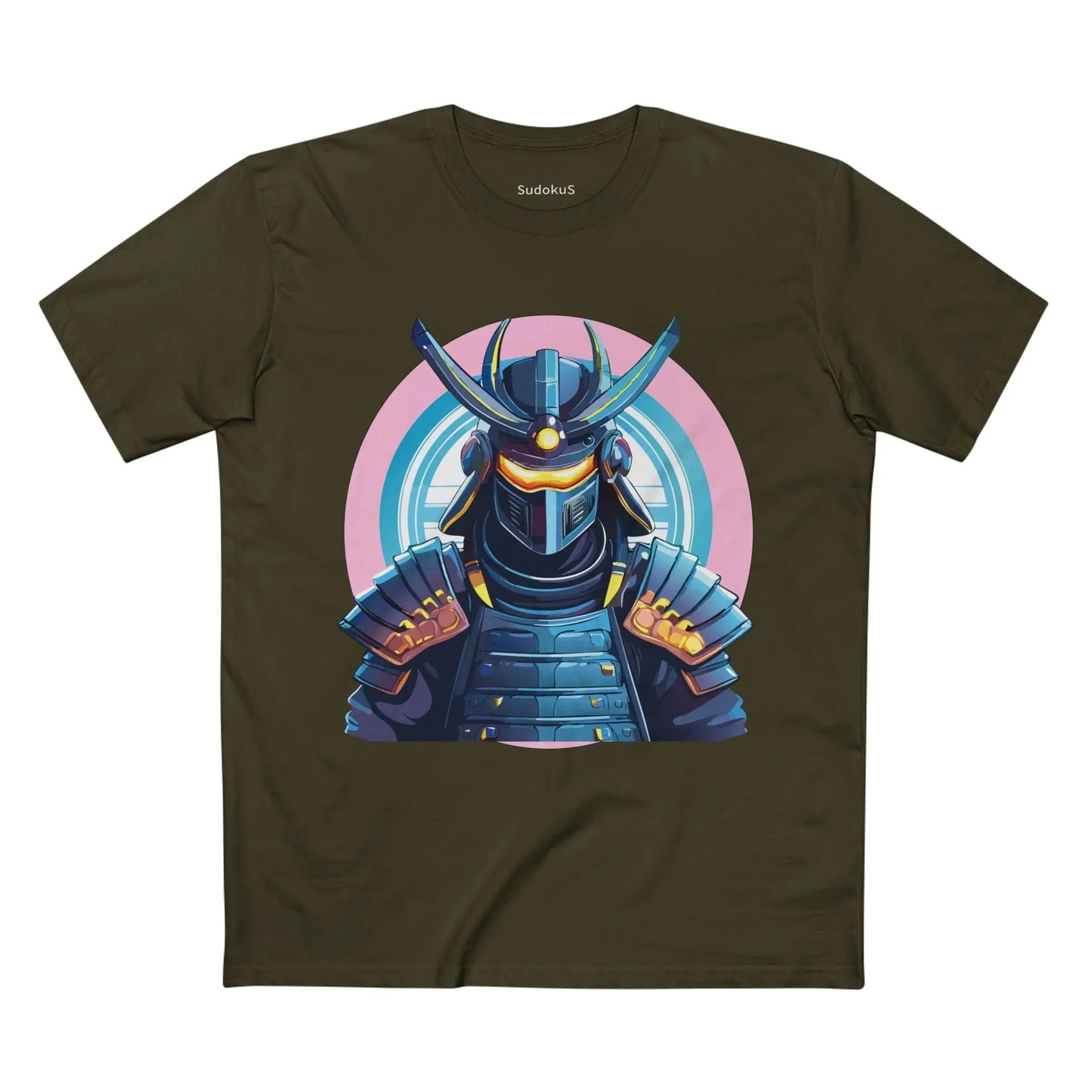 Samurai Graphic Unisex 100 Cotton Staple Tee 18