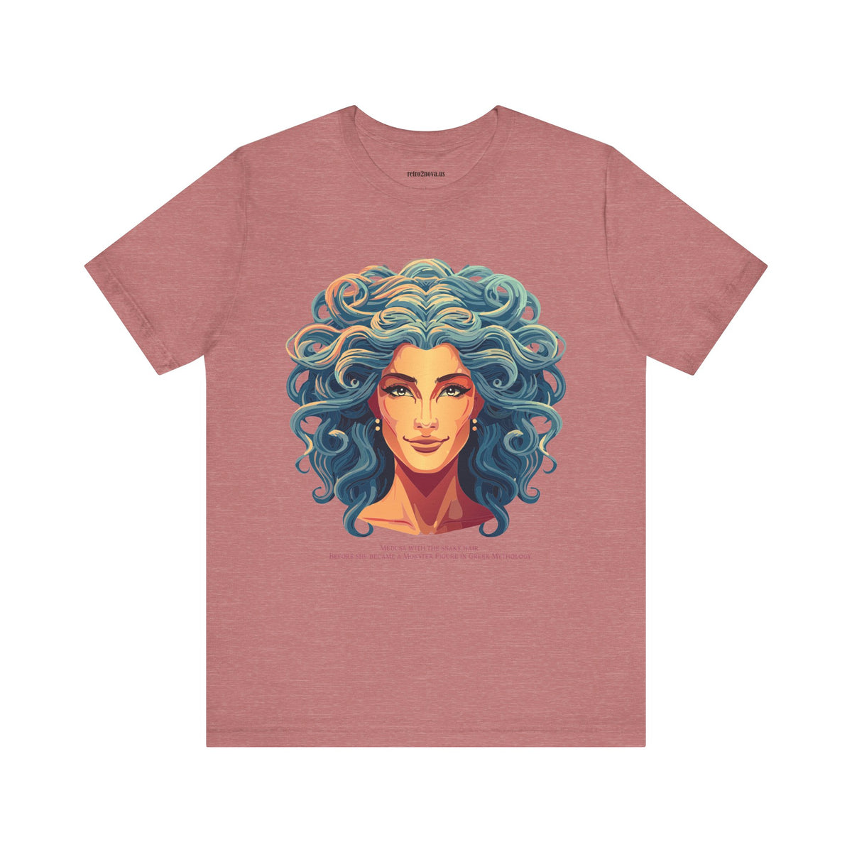 Goddess Graphic Unisex Cotton Bella+Canvas Tee with Medusa