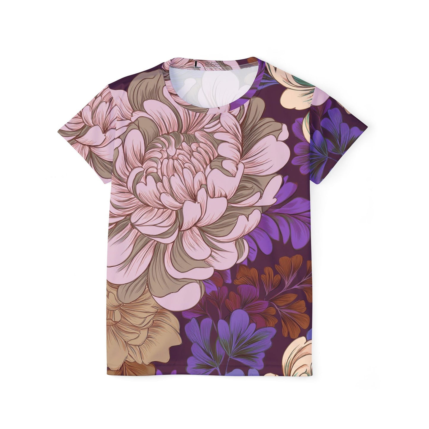 Women Poly Shirt with Floral Print F317