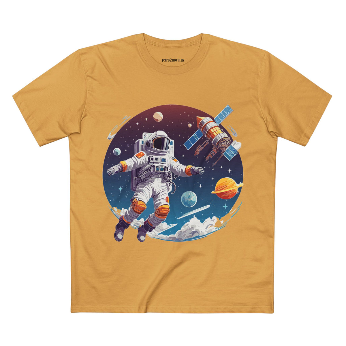 Cosmos Astronaut Graphic Tee Staple Unisex 100 Cotton Tee Shirt - CS-34