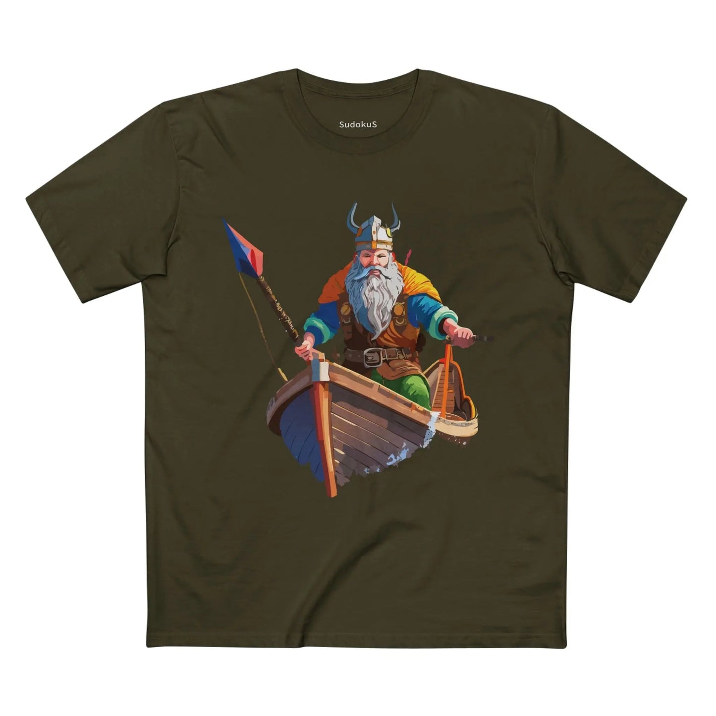 Viking Graphic Unisex 100 Cotton Staple Tee 30