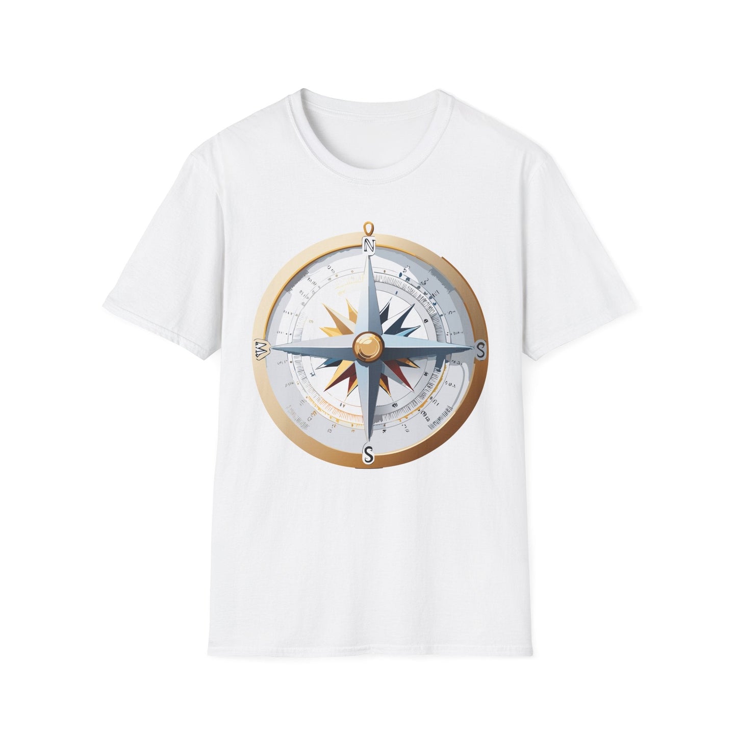 Compass Navigator Graphic Tee Unisex 100 Cotton 12