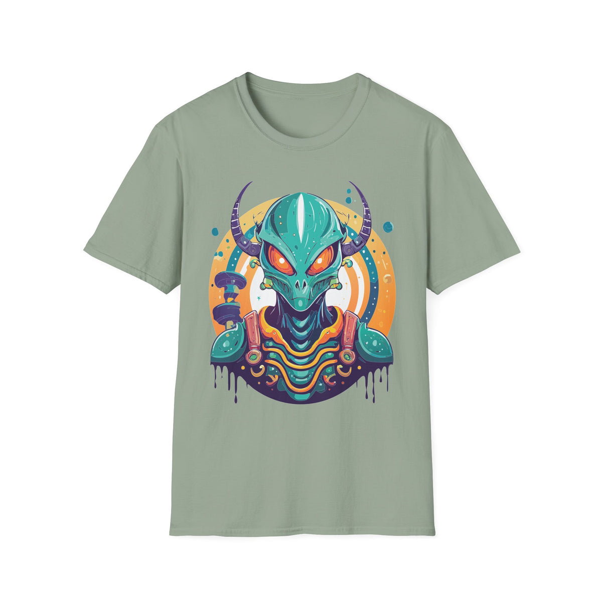 Alien Cosmos Graphic Tee Gildan Unisex 100 Cotton Tee Shirt a9