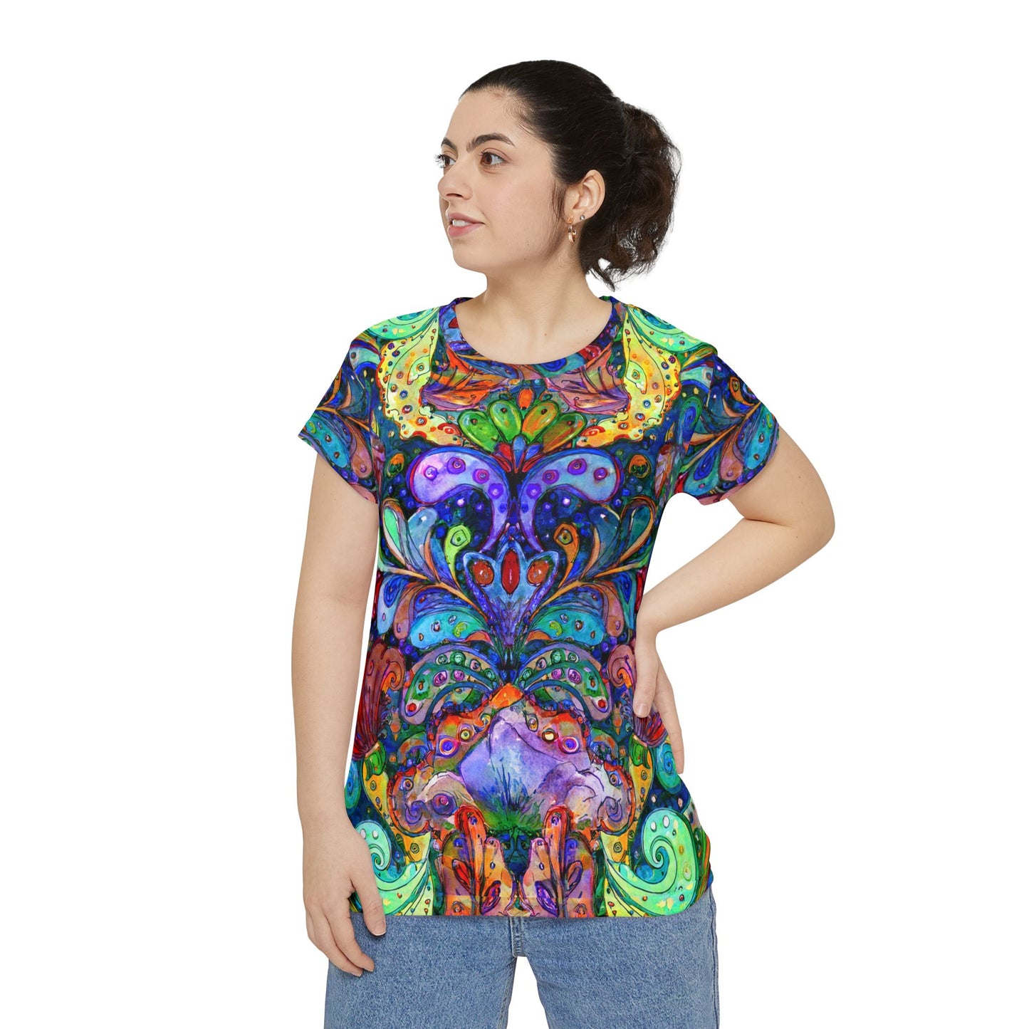 Abstract Print Shirt