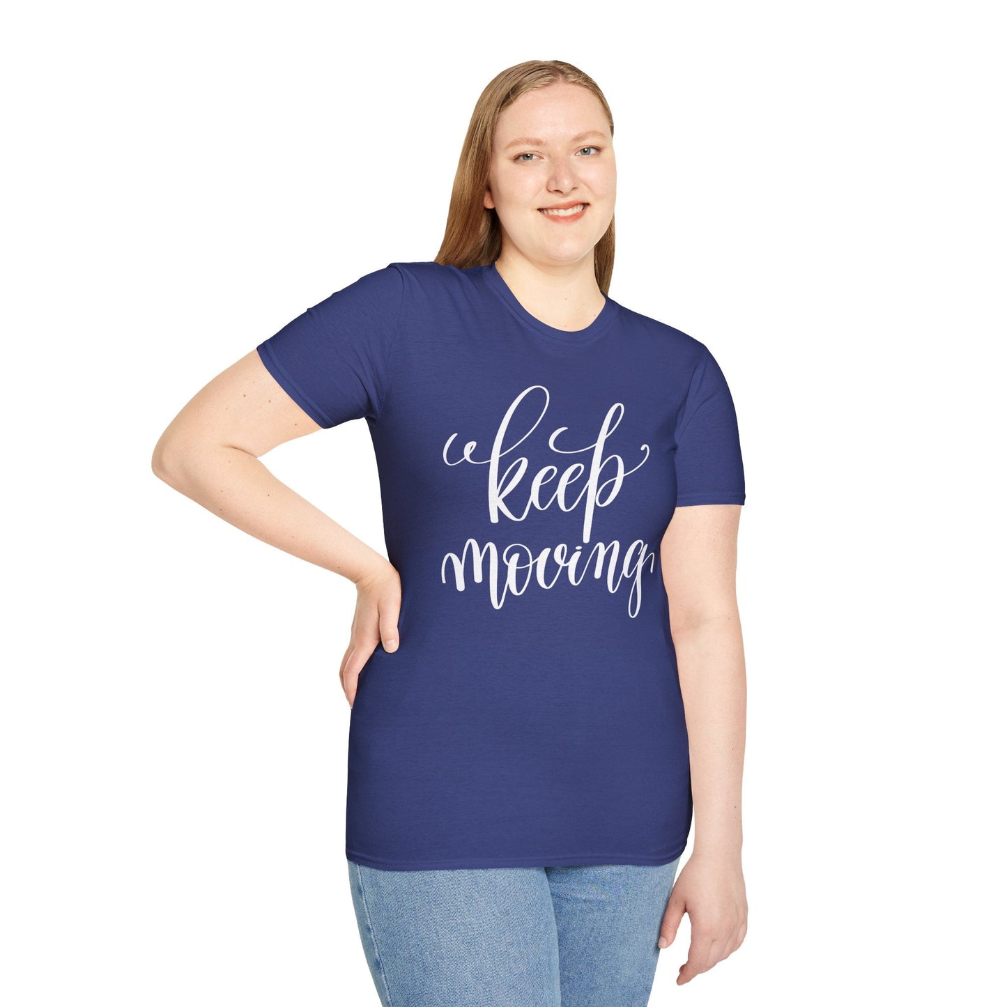 Positive Slogan T Shirts for Everyday Motivation Unisex Softstyle 64000 Tee with Positive Quotes
