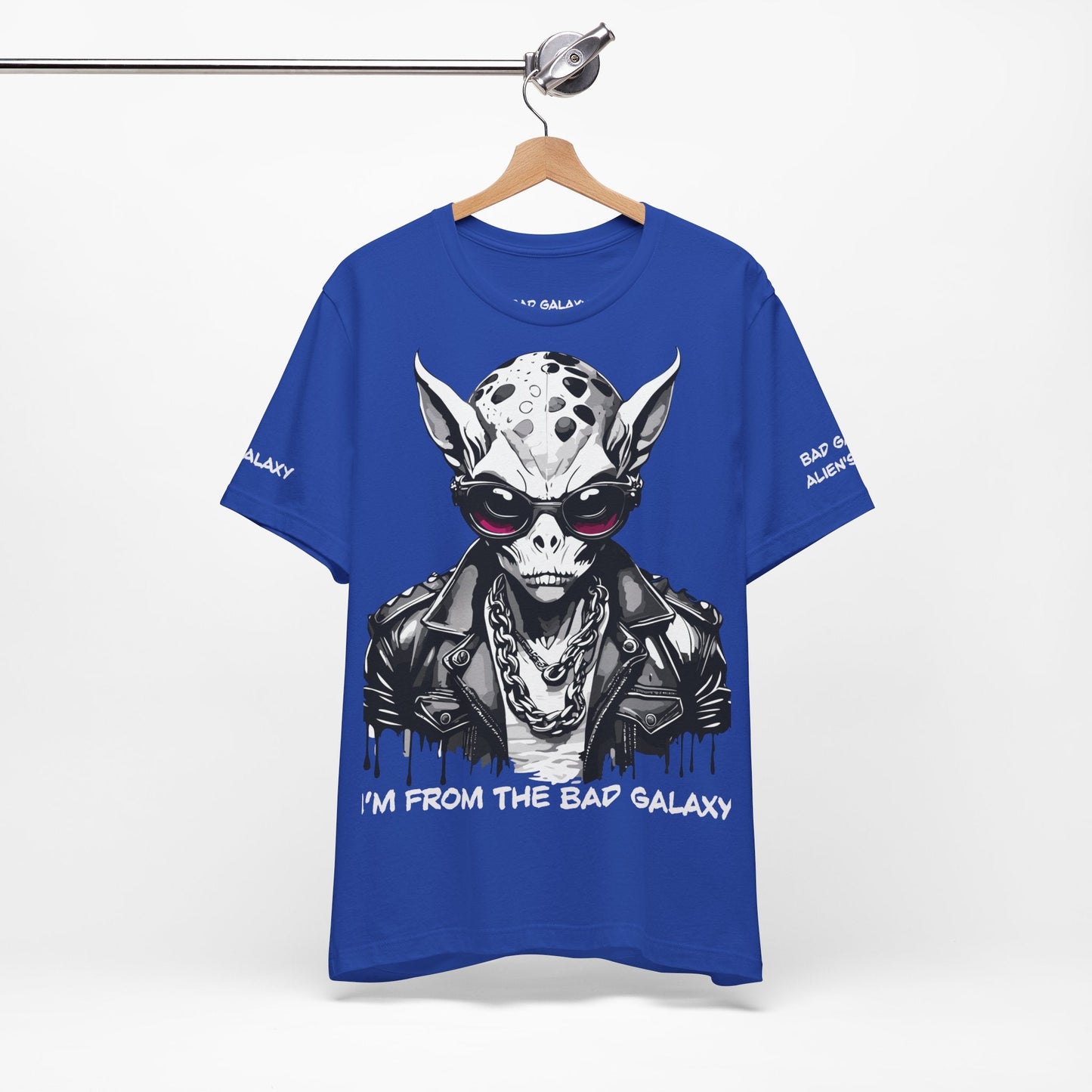 Alien Tee Shirt From Bad Galaxy Made To Order 100 Percent Cotton With Eco Friendly Inks