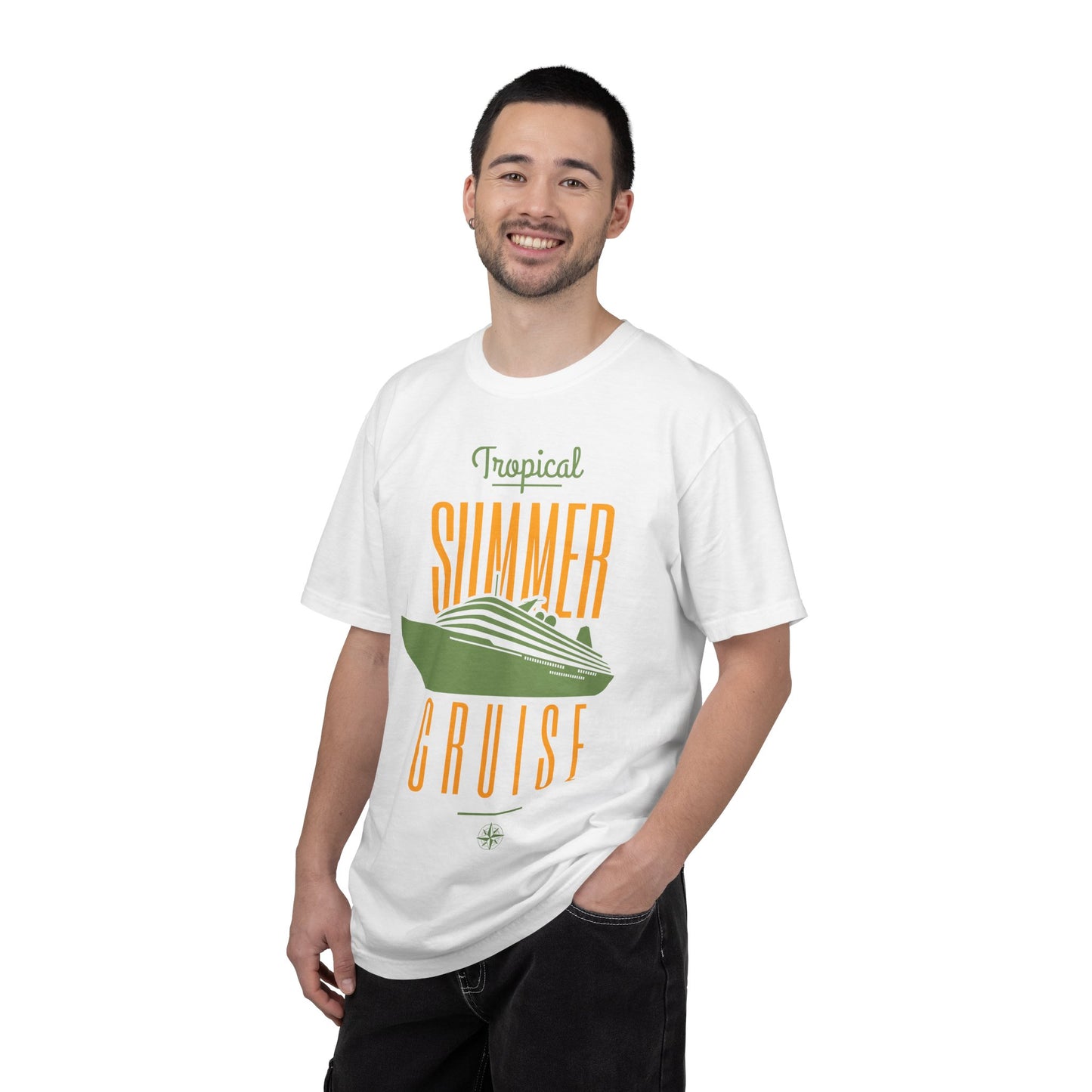 Unisex Garment Dyed T Shirt Relaxed Fit Comfort Colors 1717 Heavyweight 100 Percent Cotton