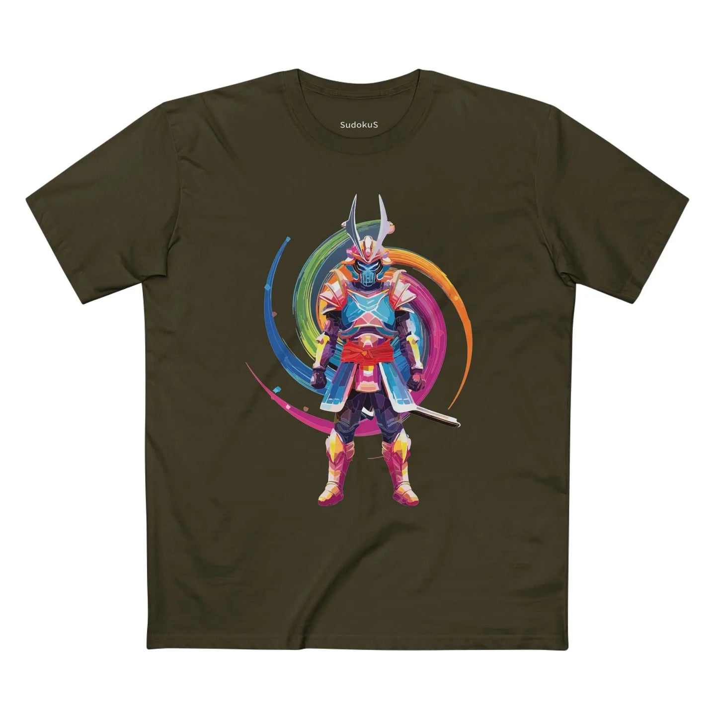 Samurai Graphic Unisex 100 Cotton Staple Tee 36