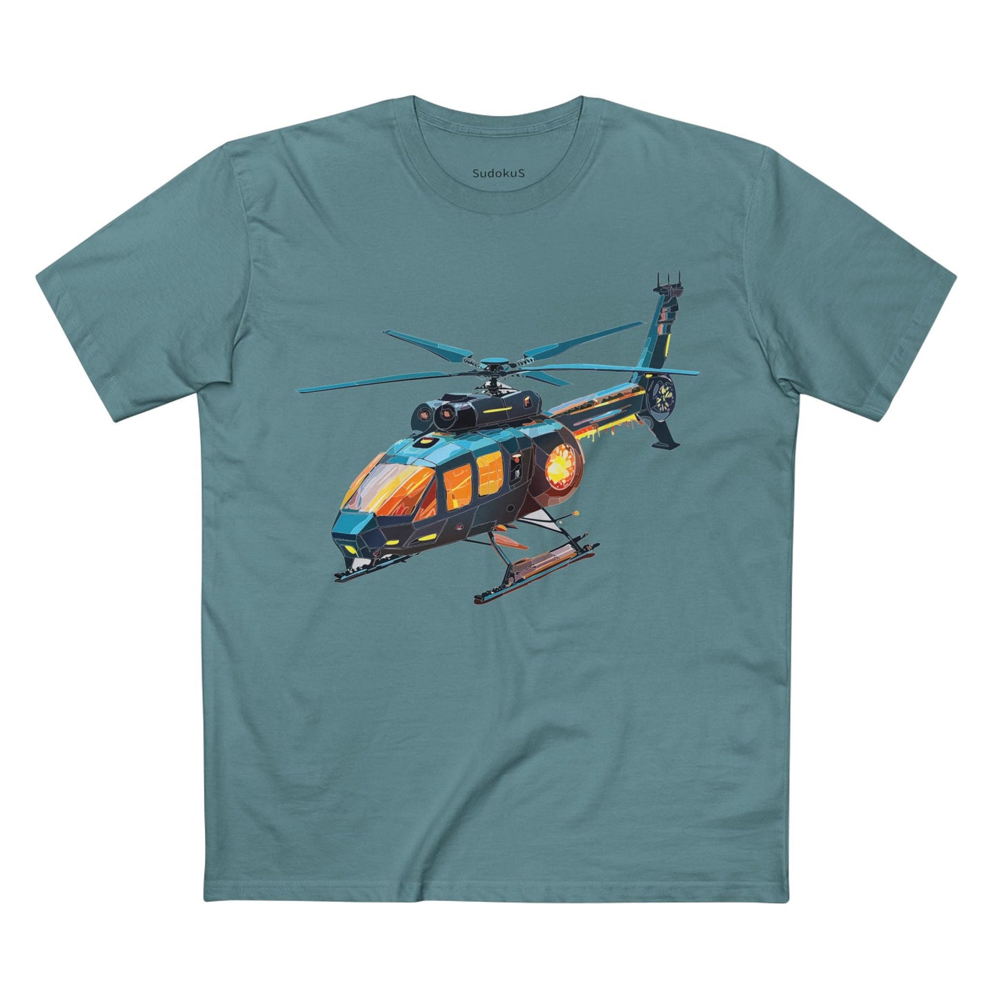 Chopper Graphic Unisex 100 Cotton Staple Tee 2