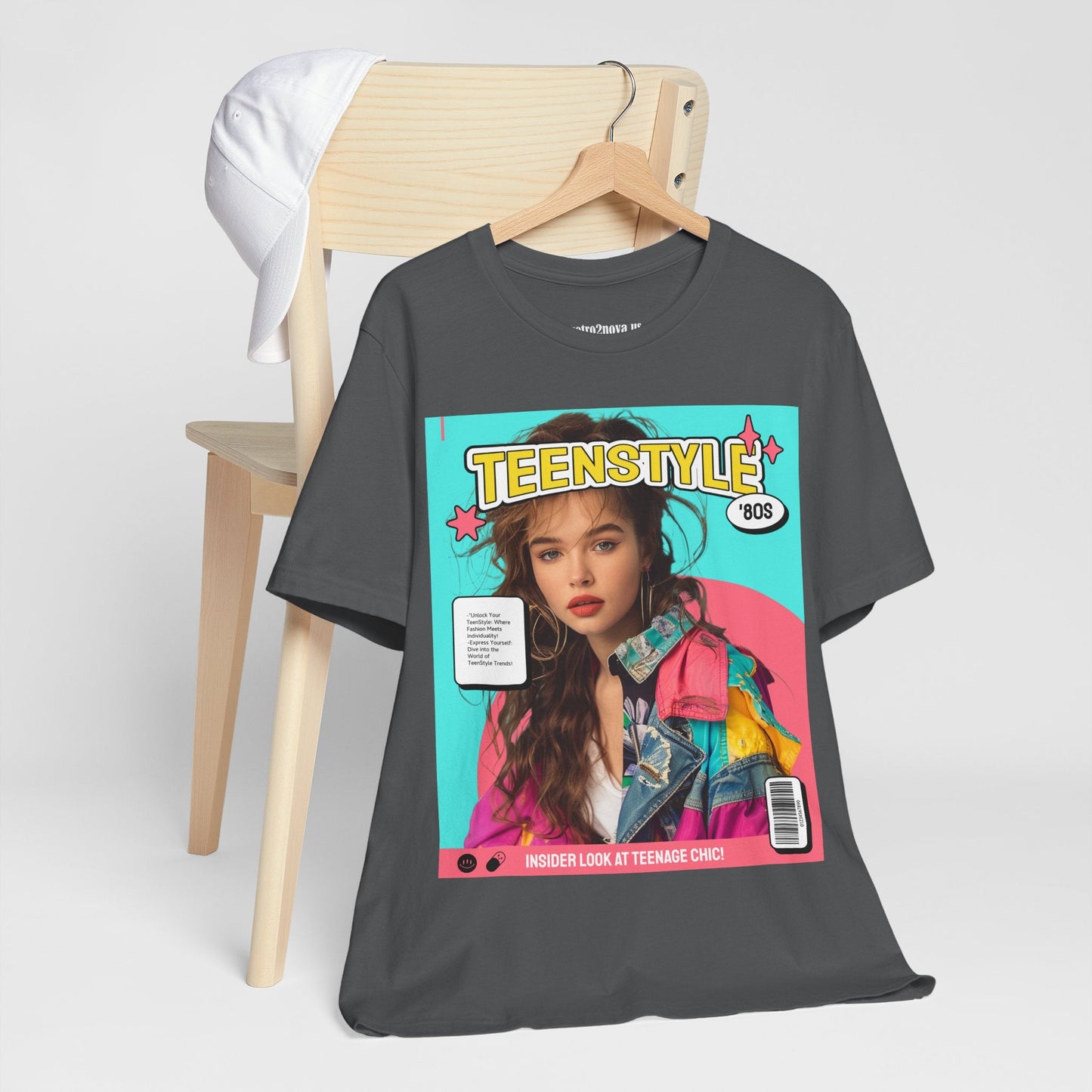 Magazine Cover Shirt Unisex Jersey Short Sleeve Tee Lightweight Breathable Fabric
