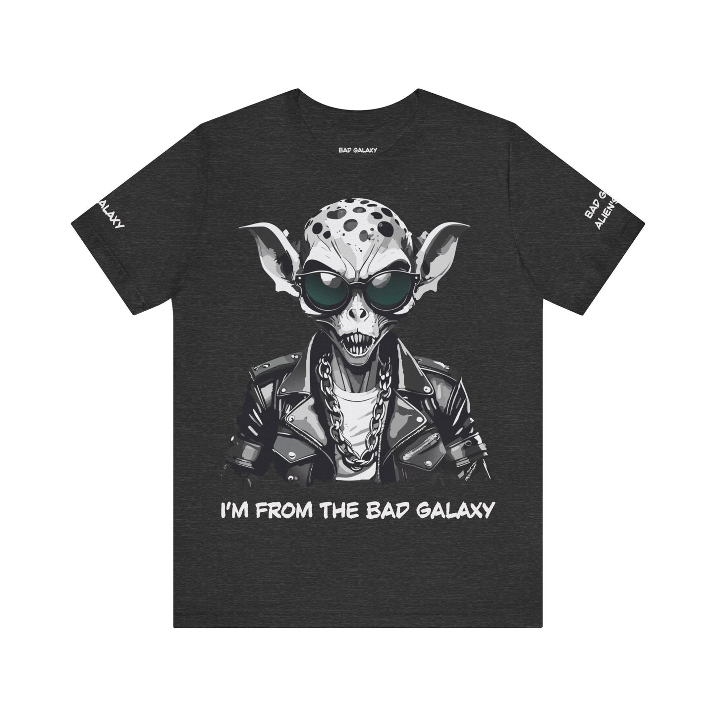 Alien Tee Shirt From Bad Galaxy Made To Order Lightweight 100 Cotton Tee With Eco Inks Free Shipping