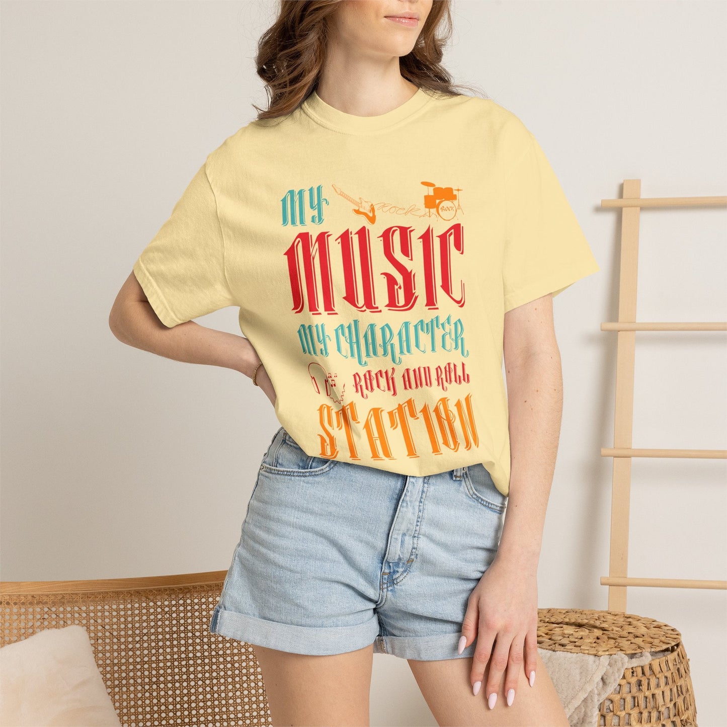 Music Graphic Design Unisex Cotton T-shirt 039