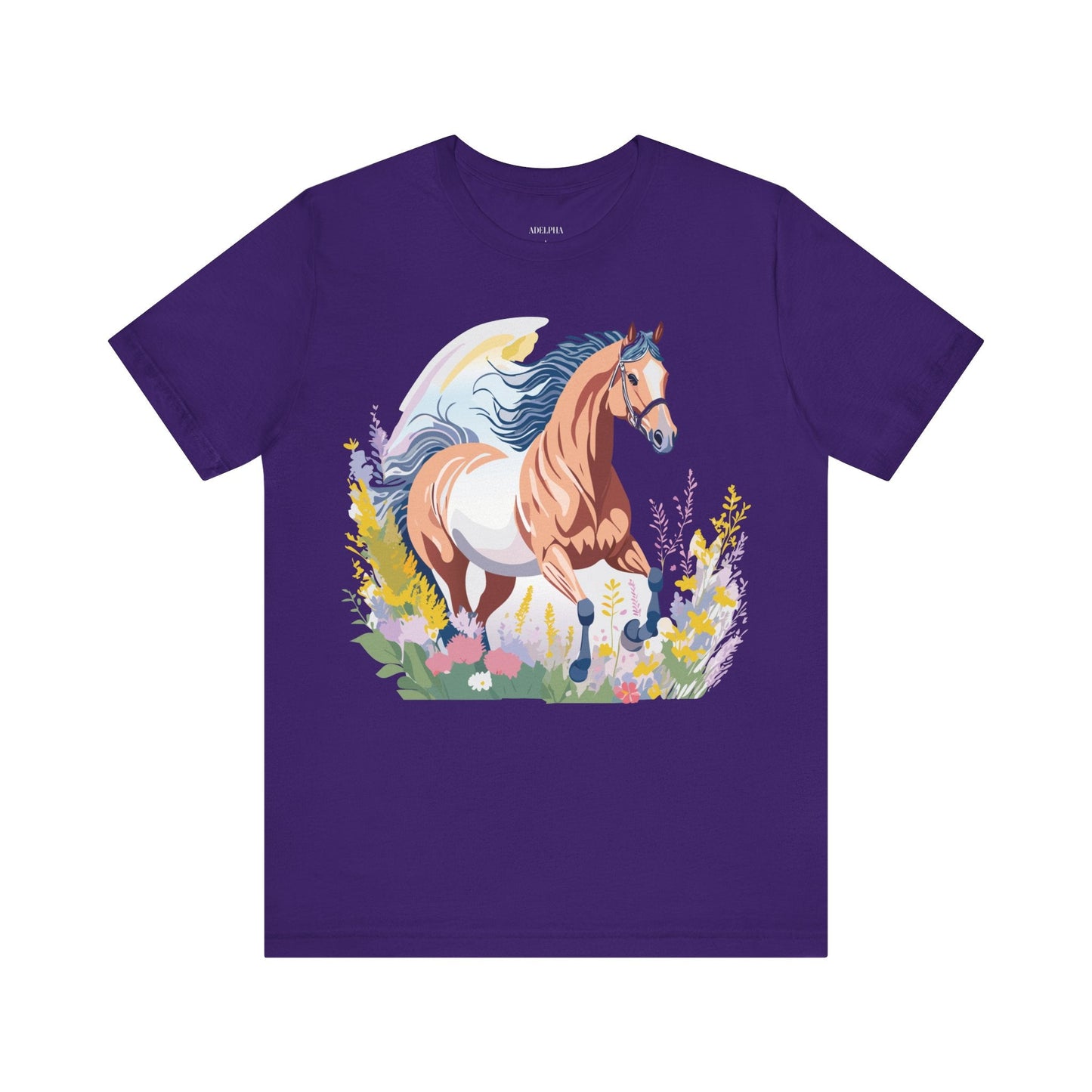 Horse Graphic Unisex 100 Cotton Vintage Animal Art T-Shirt 4