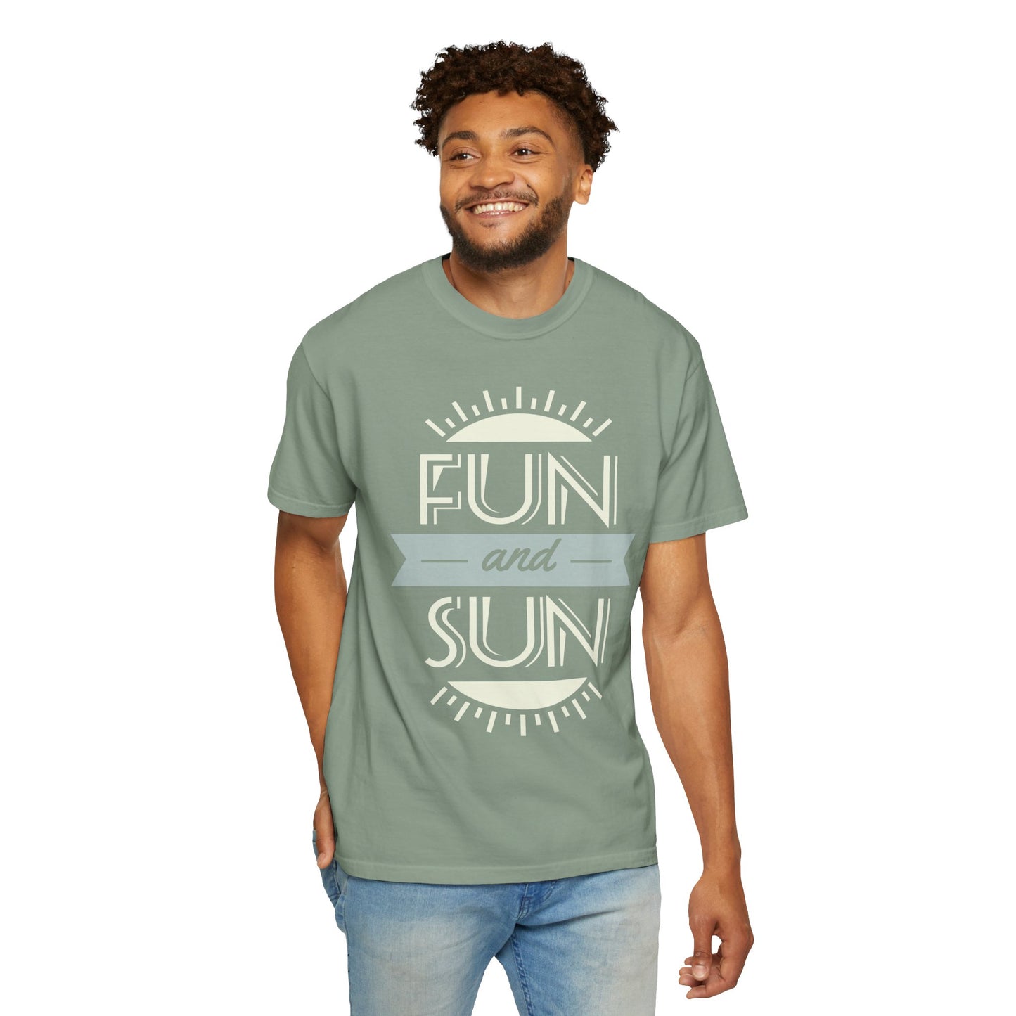 Unisex T-shirt with summer design