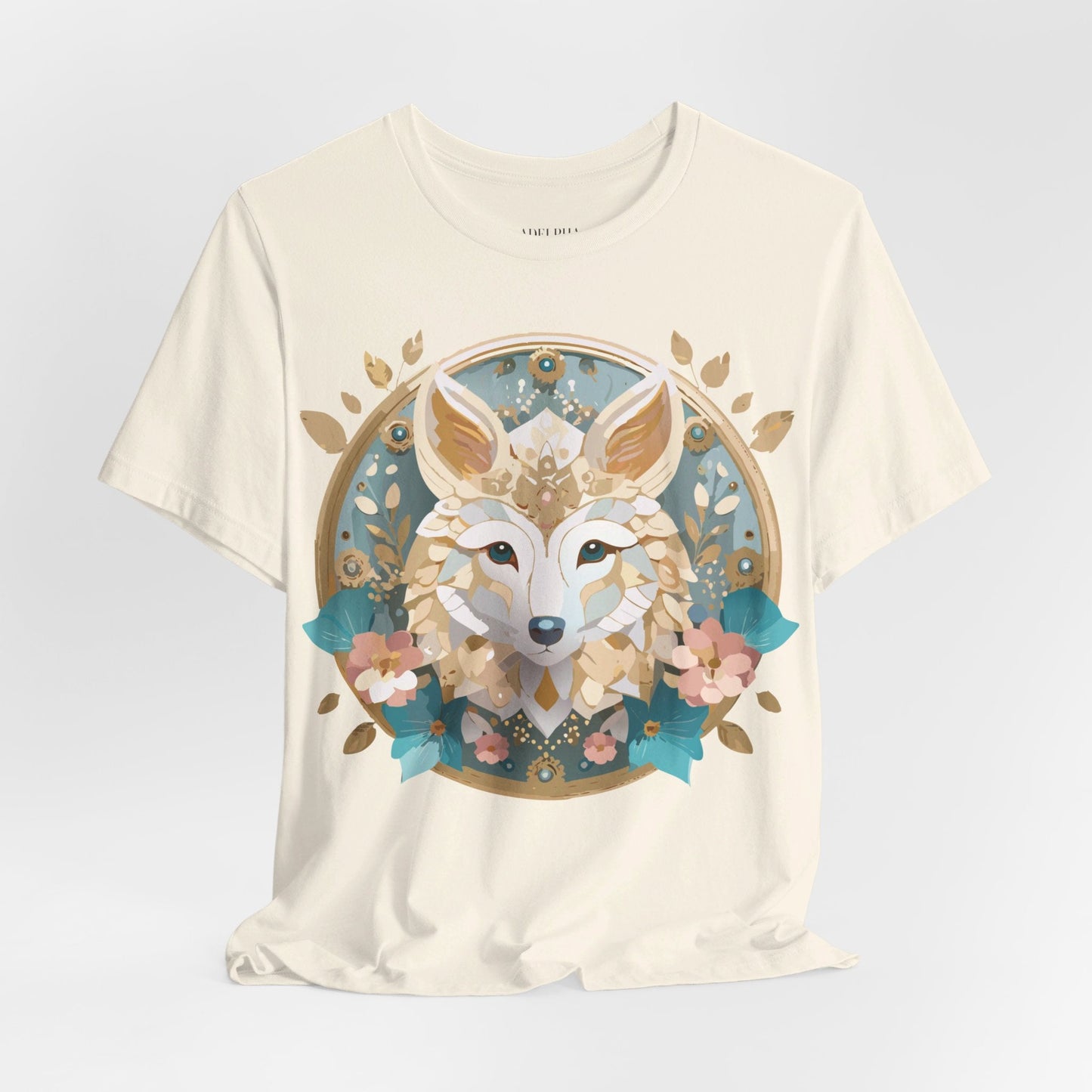 Adelpha Medallion Graphic Tee Unisex Short Sleeve Jersey Shirt With Vintage Artwork