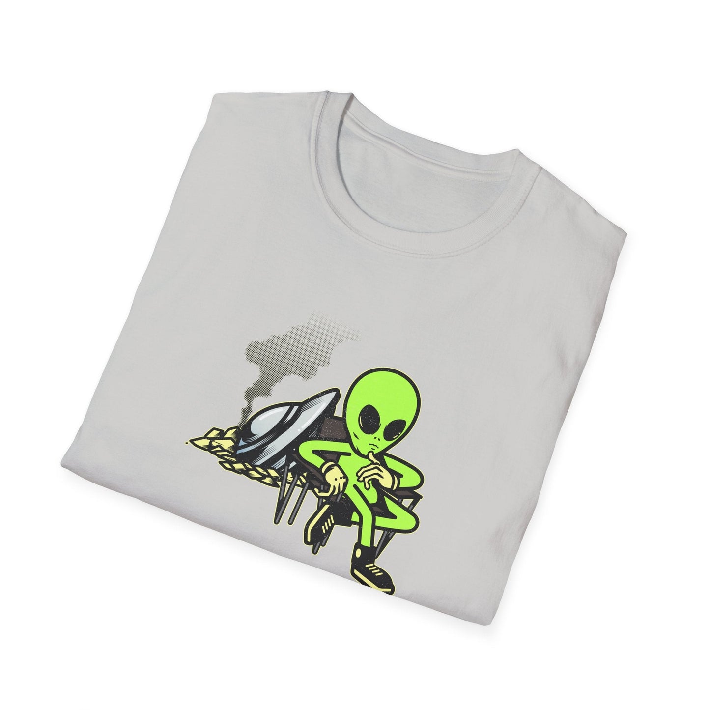 Funny T Shirts UFO Tees Funny Aliens Shirt  14