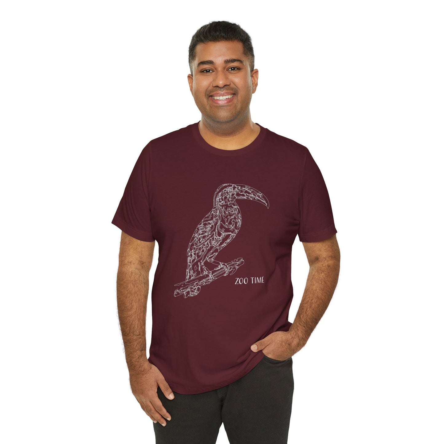 Unisex Tee Shirt with animals Print