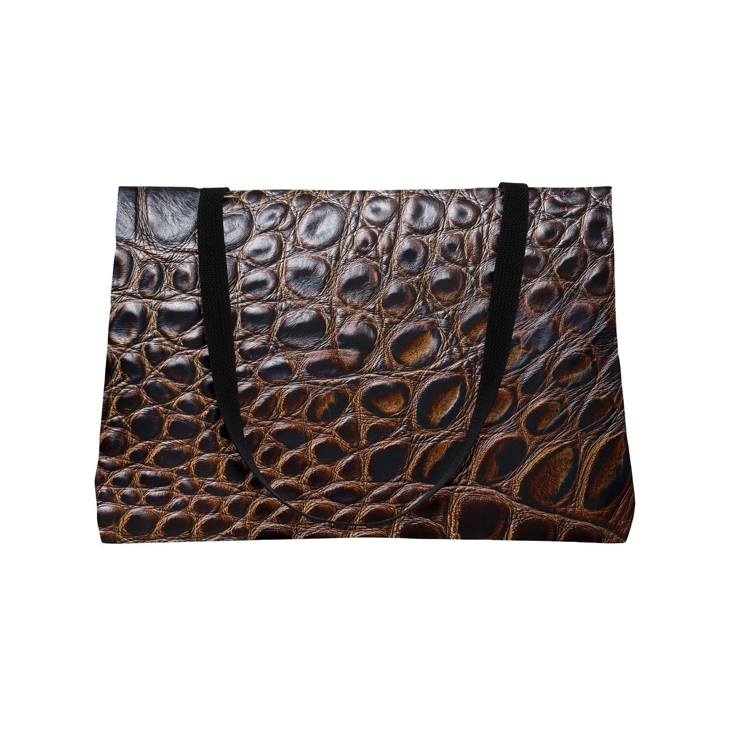 Leather Print Big Bag High-Quality 100% Spun Poly 24x13 Canvas Art Bag L-21