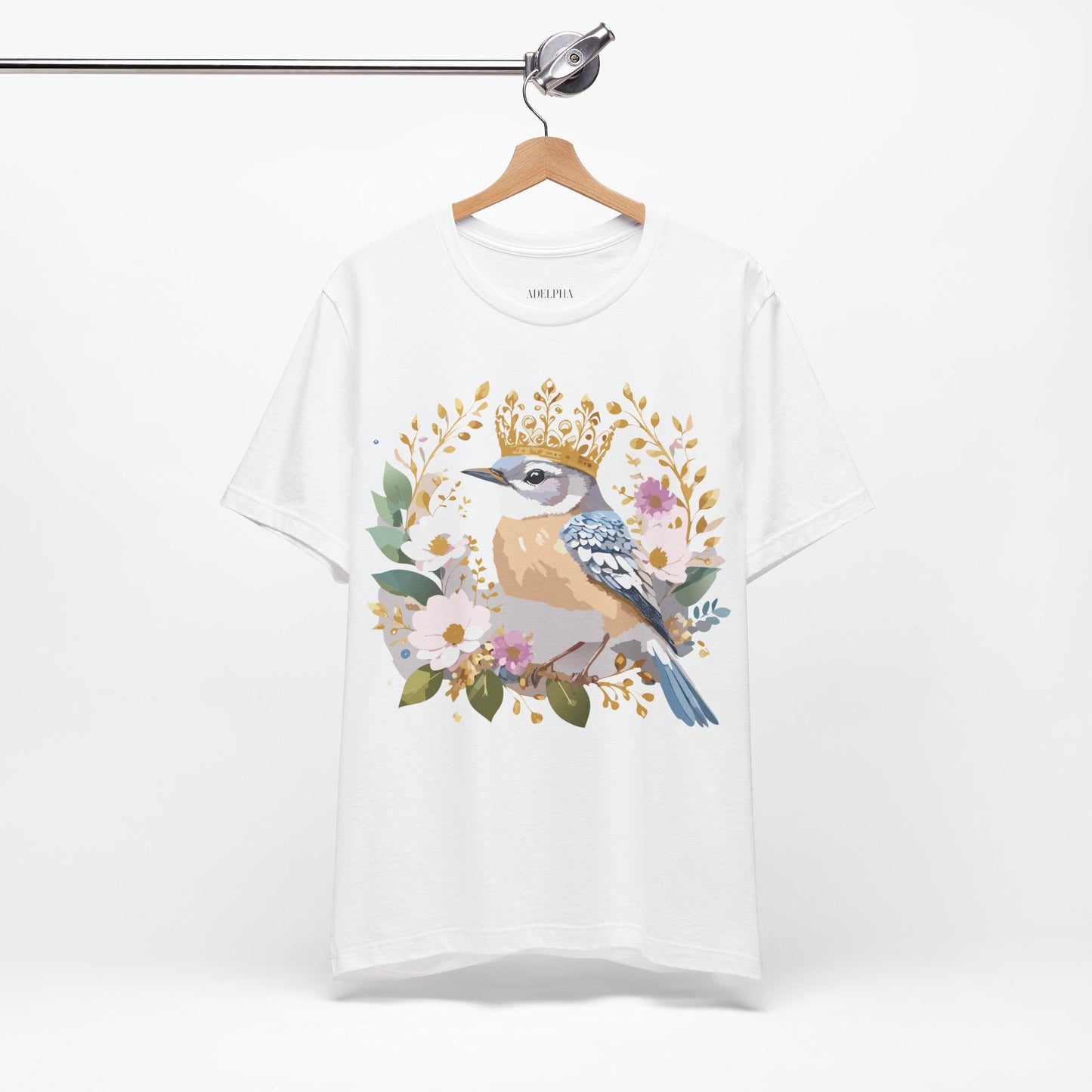 Adelpha Medallion Graphic Tee Unisex Jersey Short Sleeve Vintage Inspired Art Design