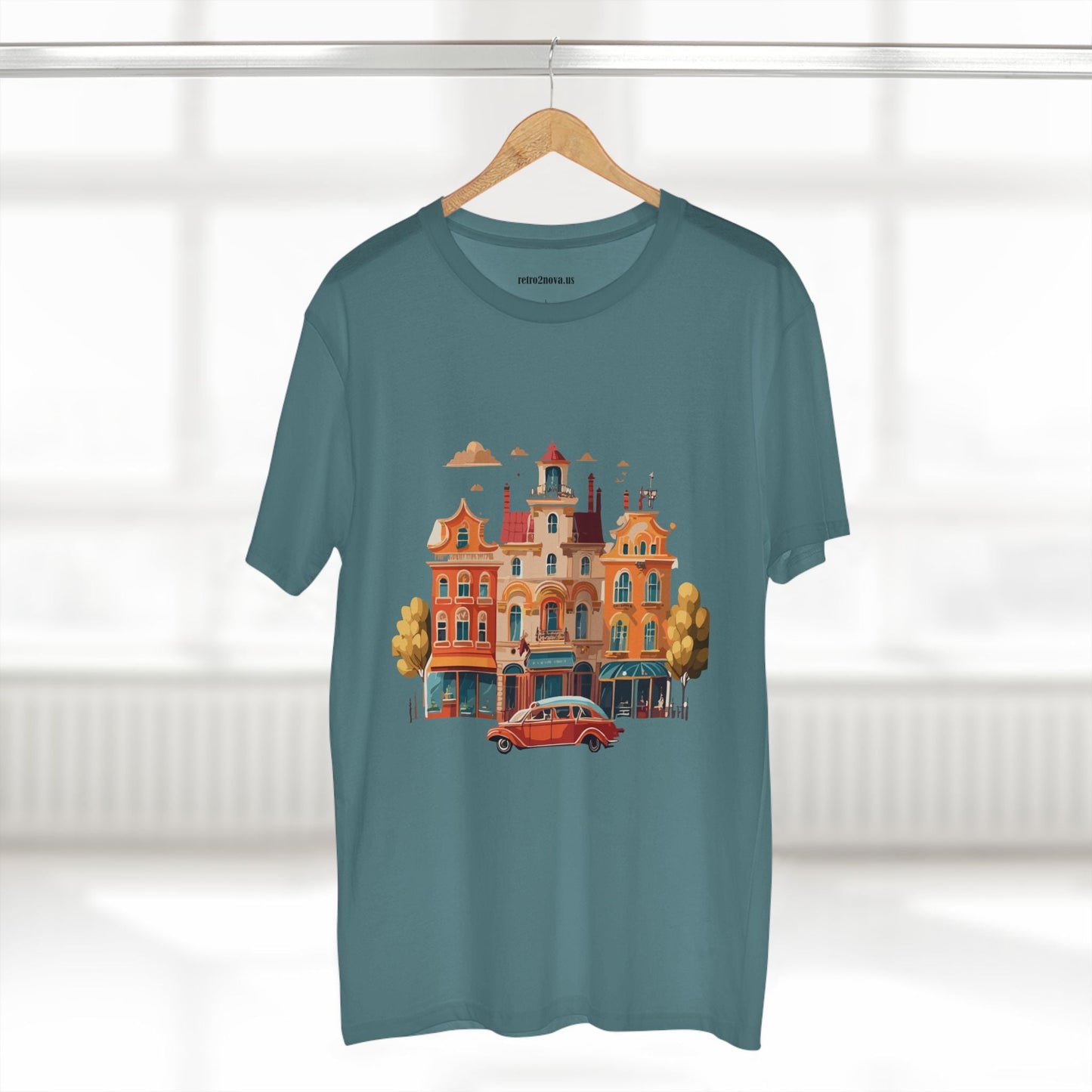 Retro Car Shirts Vintage Car Shirts RC22 Unisex Premium Cotton Tee With Original Art Design