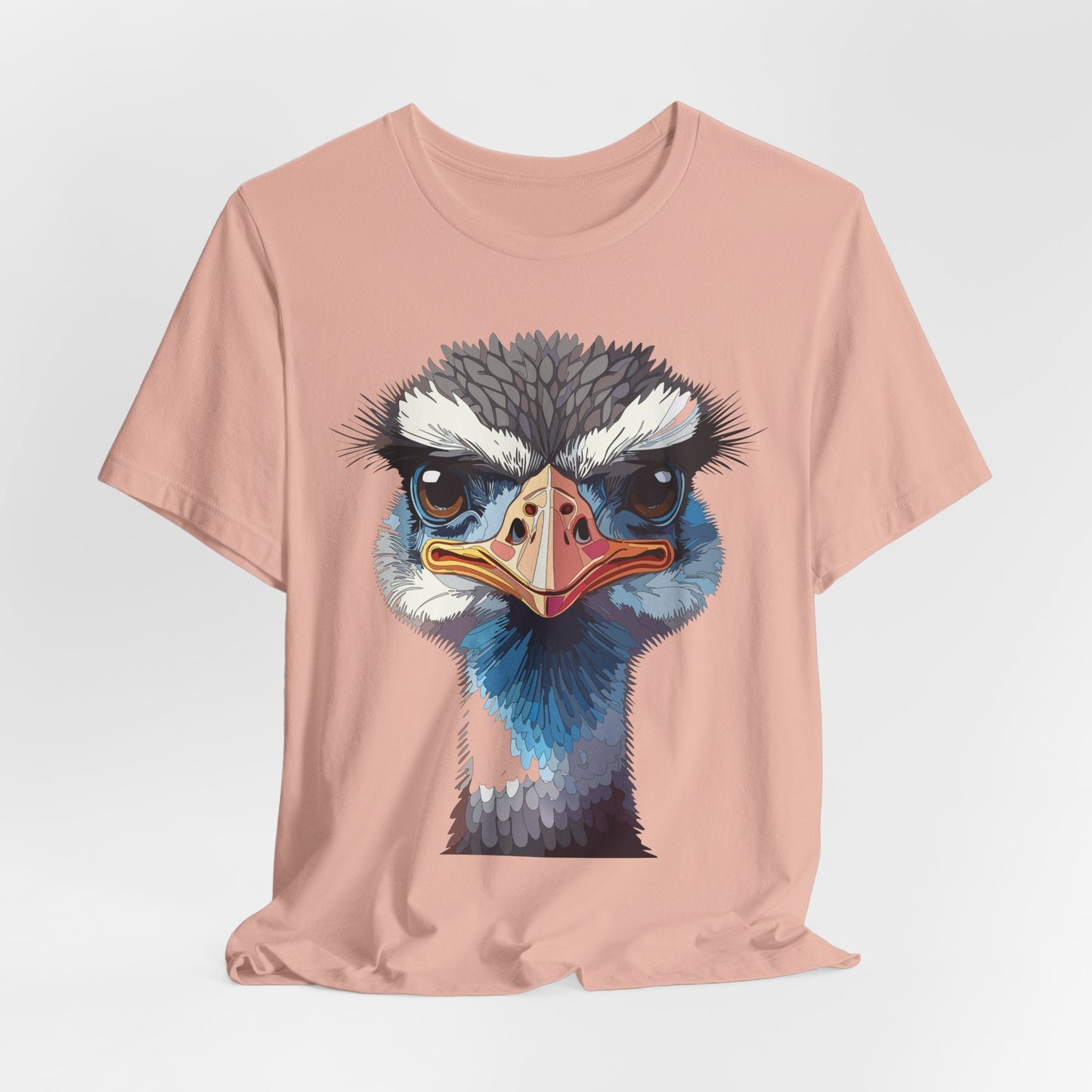 Unisex Animal Tee Shirt With Wildlife Art Design For Men And Women Gildan Softstyle 64000