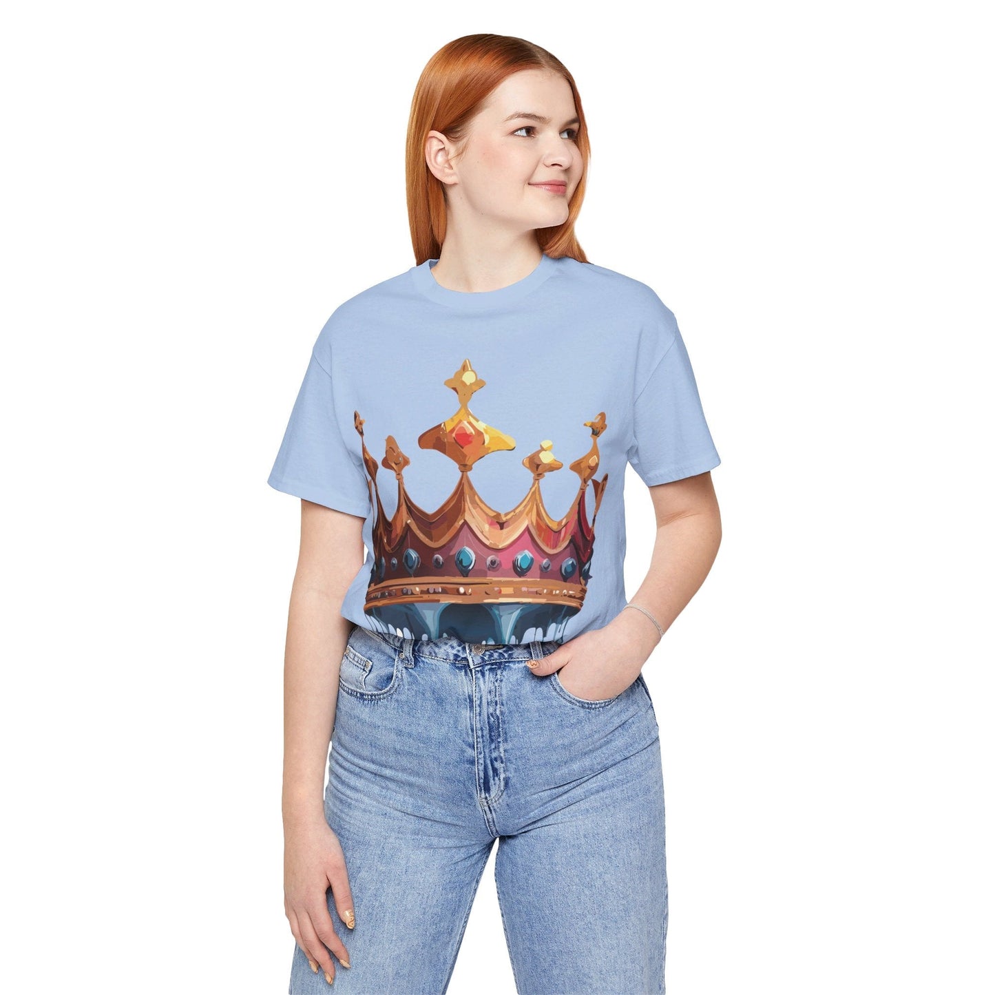 Adelpha Crown Graphic Tee Unisex Short Sleeve Jersey Art Shirt Vintage Inspired
