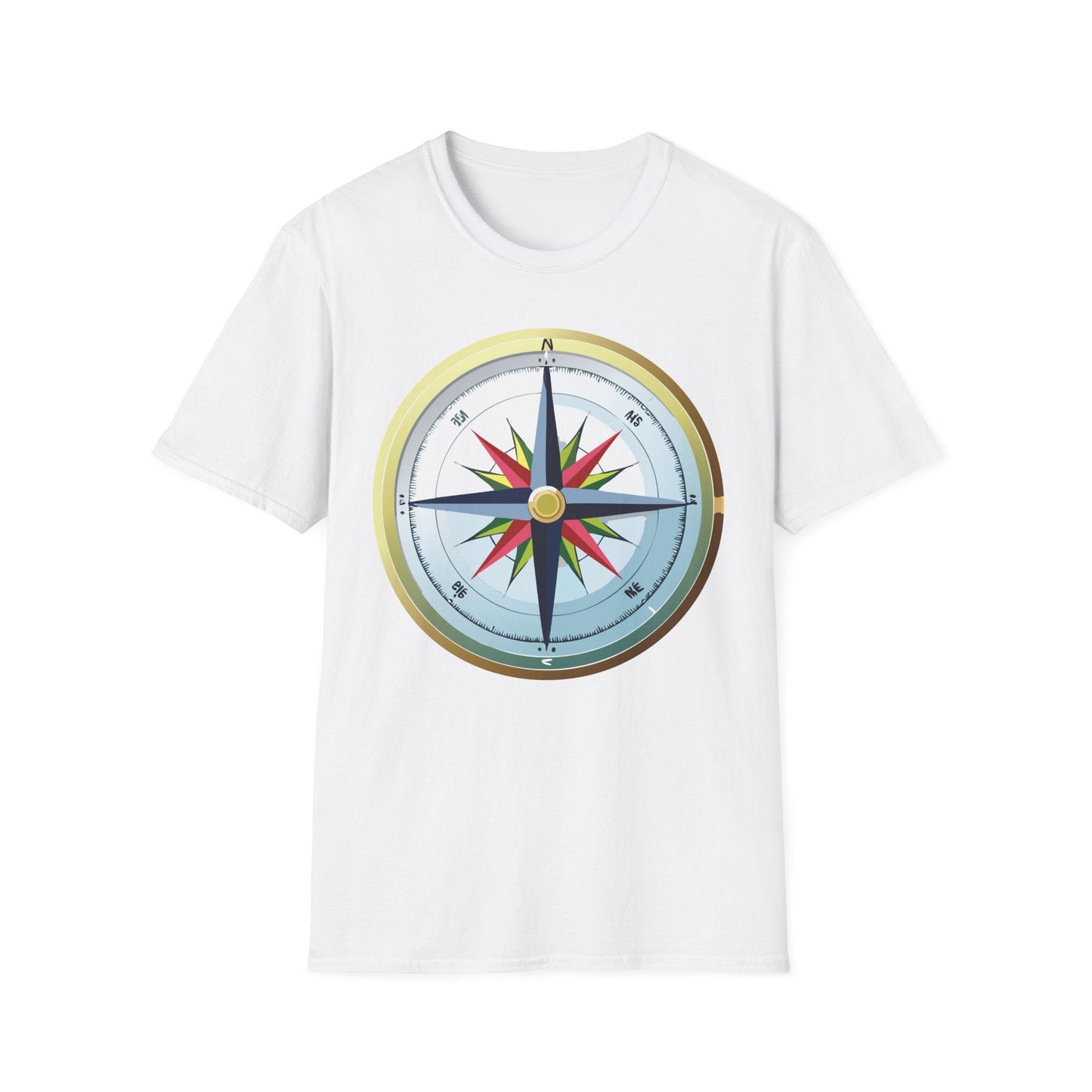 Compass Navigator Graphic Tee Unisex 100 Cotton 6