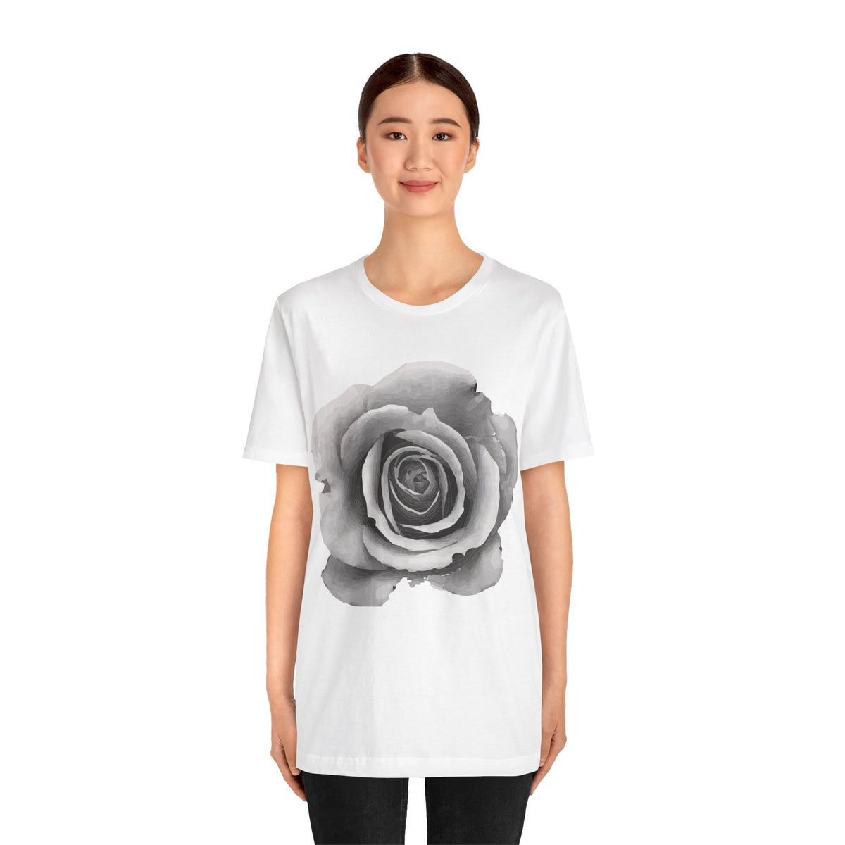 Floral Graphic Tee Shirt - Bella+Canvas Unisex 100 Cotton 56