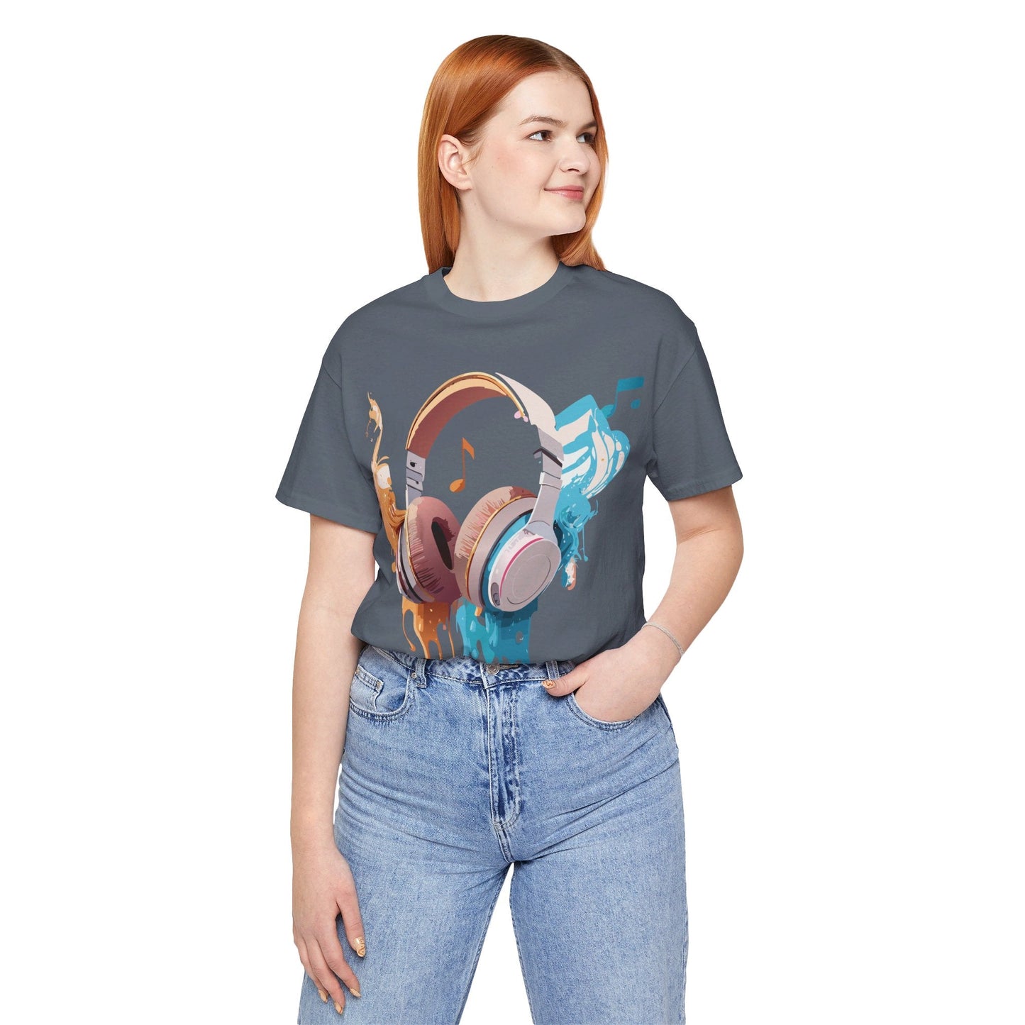 Adelpha Music T Shirt Unisex Graphic Tee Vintage Inspired Artwork Short Sleeve Premium