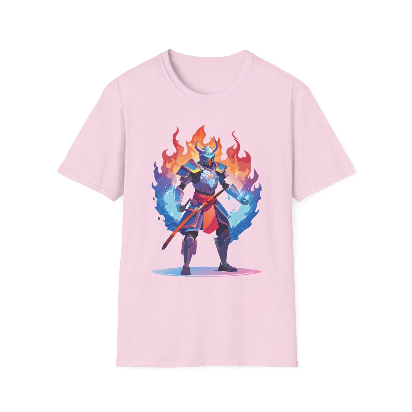 Samurai Shirt Unisex Gildan Softstyle 64000 Tee 100 Percent Cotton Comfortable Tee