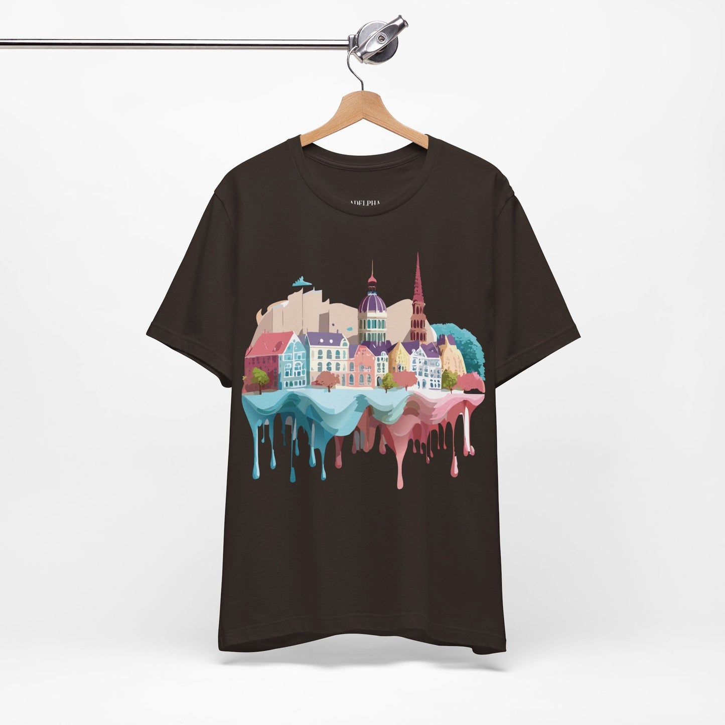 Germany Tourist Shirt Unisex Graphic Tee With Vintage Inspired Adelpha Art Premium Comfort