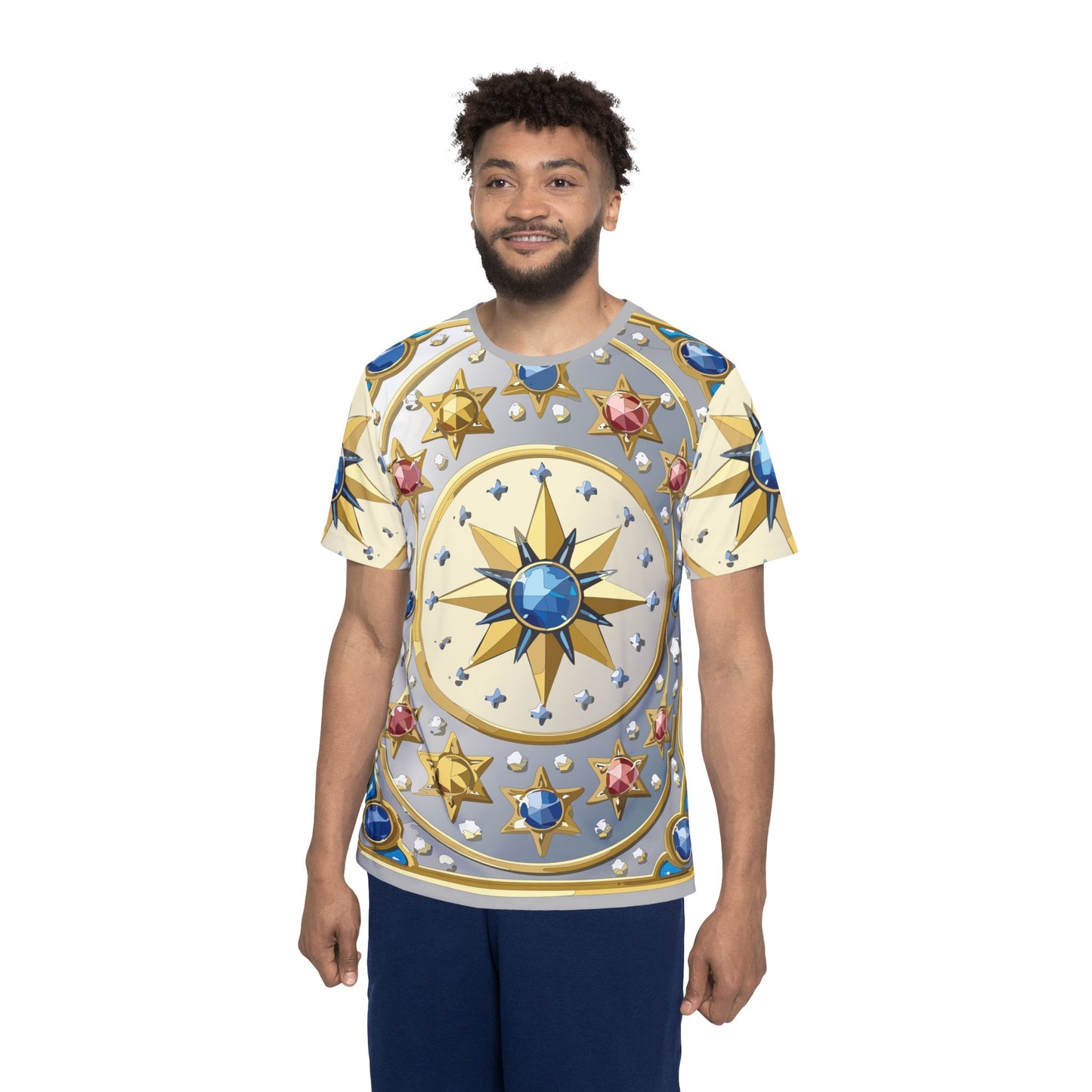 14-Card Deck Graphic T-Shirt, Art Design Poly Shirt, All Over Print Graphic Tee, Playing Cards T-Shirt, Playing Cards Tees