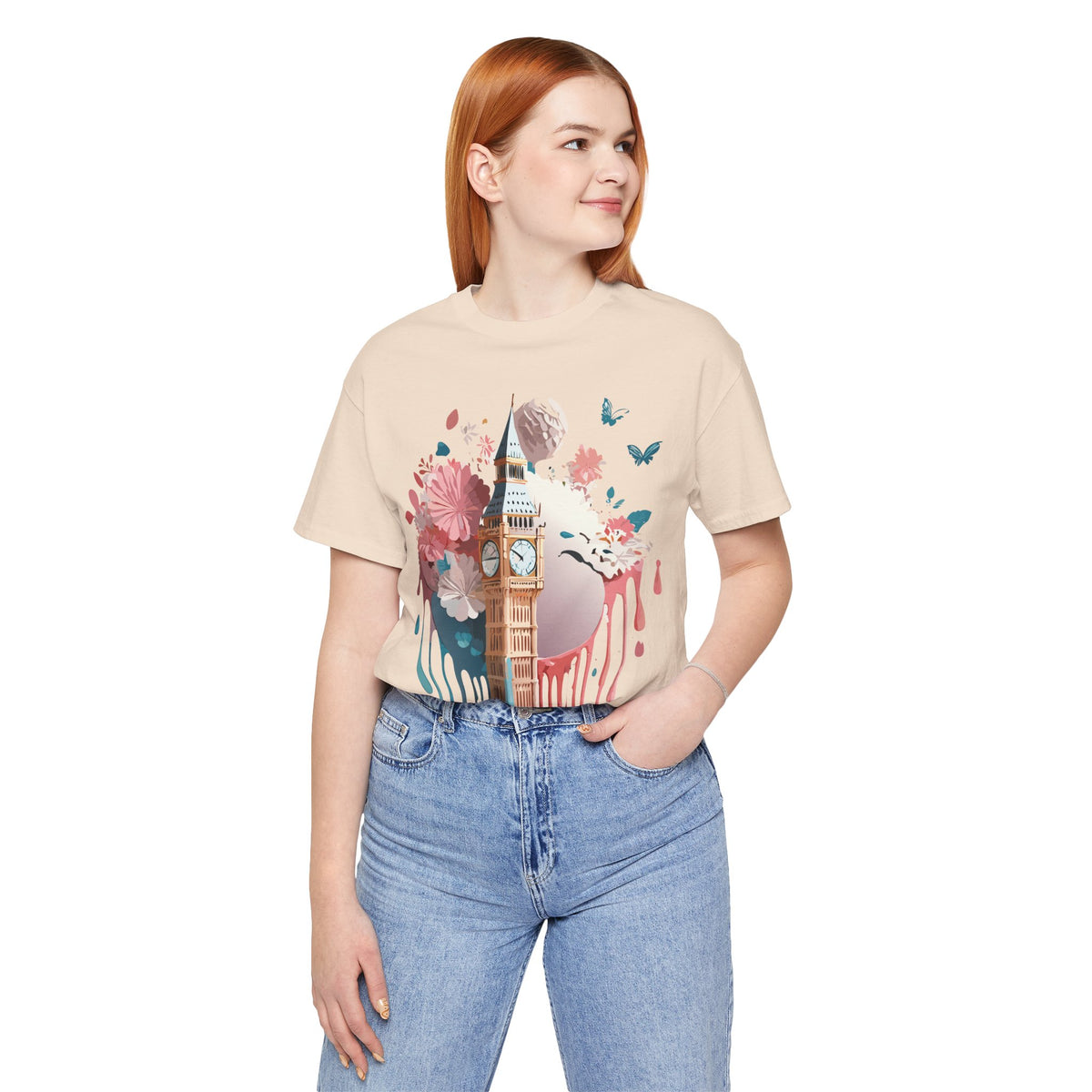 Unisex Cotton Bella+Canvas Tee with London
