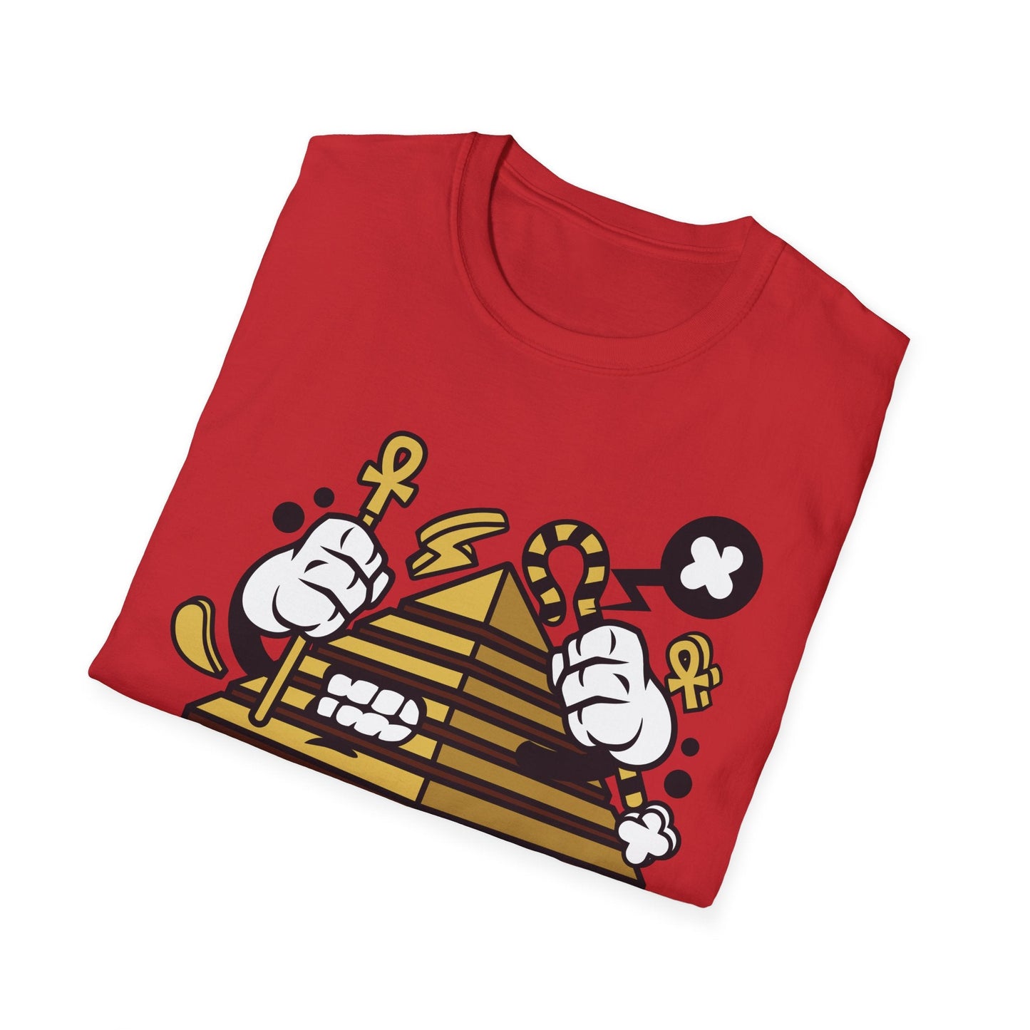 Cartoon T Shirt Animation T Shirt Funny Tee Shirt Short Sleeve Unisex Gildan Softstyle 64000 Cotton