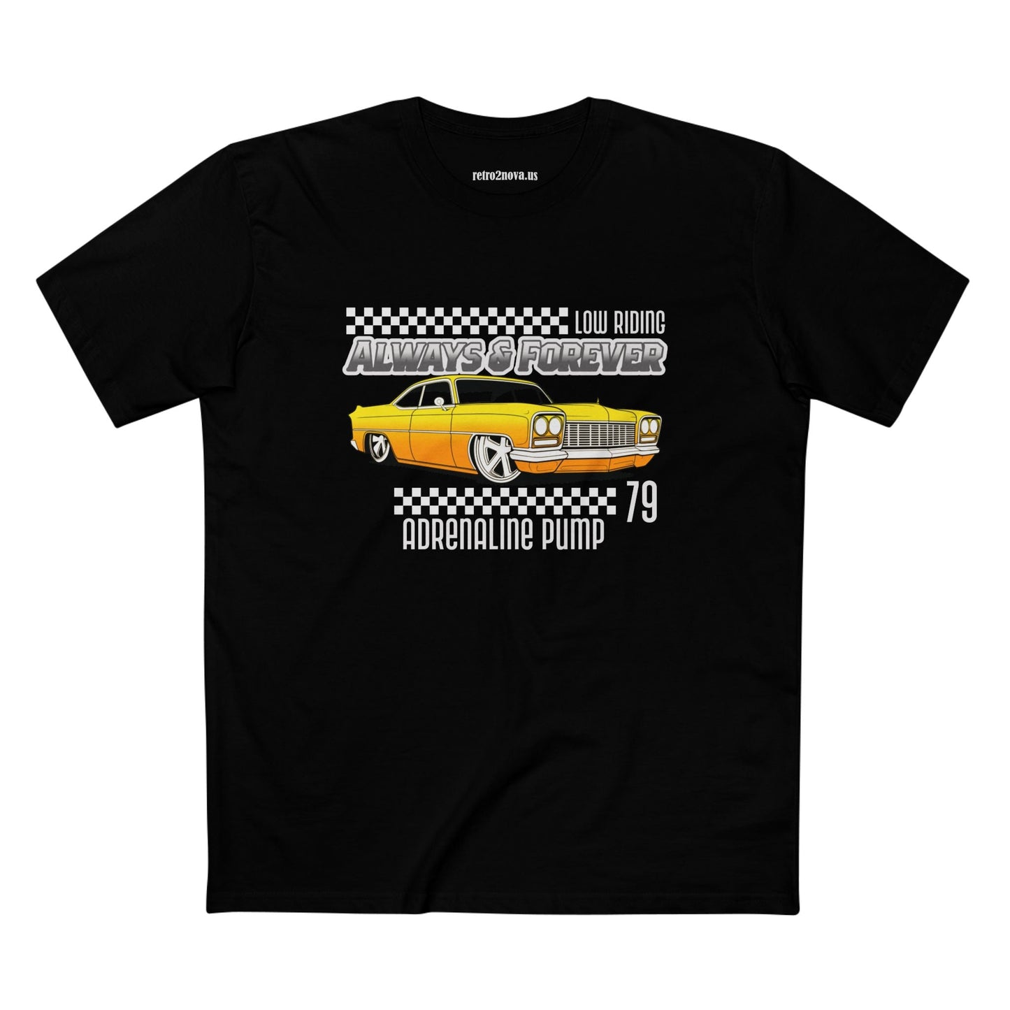 Retro Car Tee Unisex Vintage Car Shirt With Original Art RC-6 Premium Cotton Soft Breathable Comfort