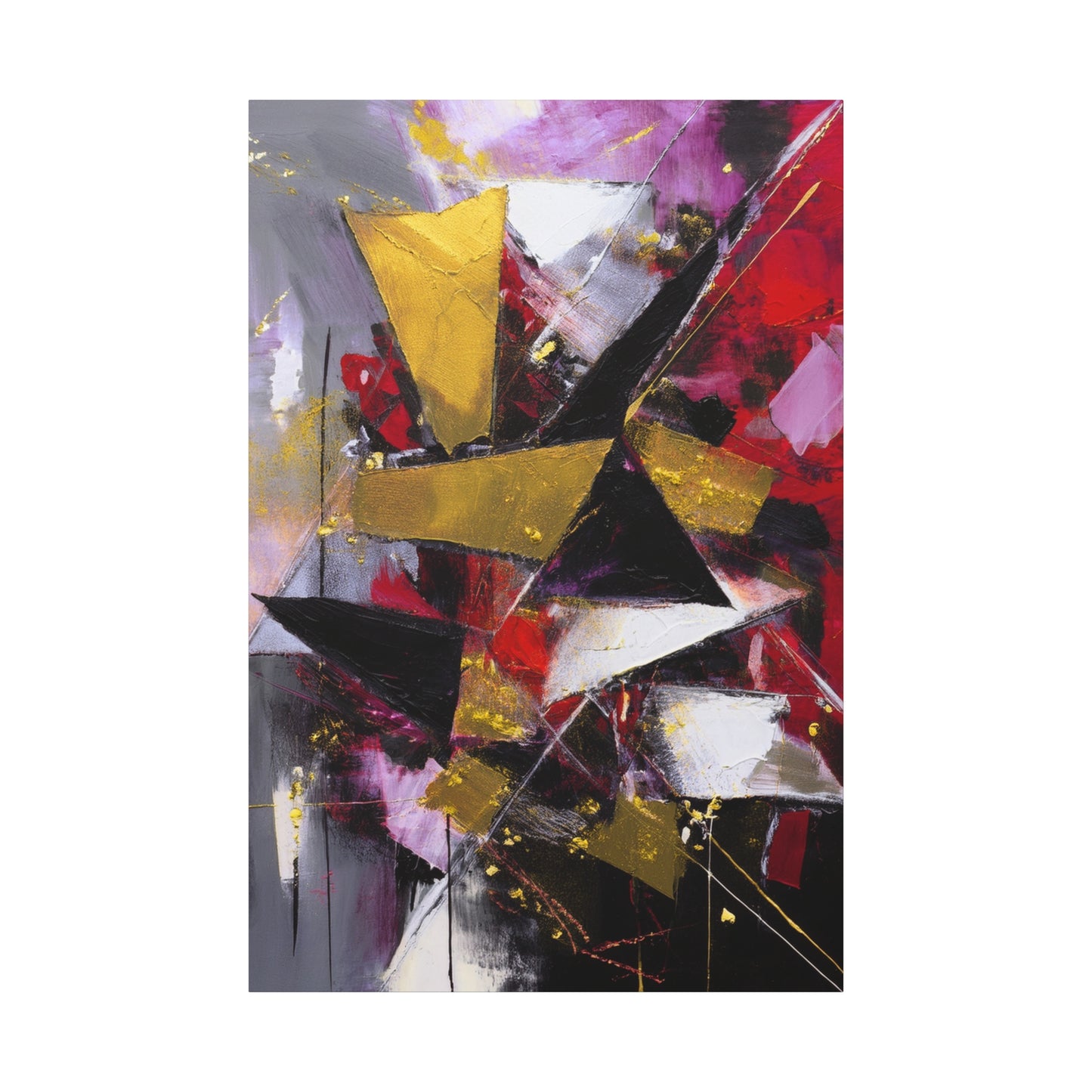 Abstract Oil Painting Print Canvas 20x24,20x30,24x30 24x32,24x36,30x40 32x48,36x48,40x60 Pine-Wood Inner Frame ABS-192
