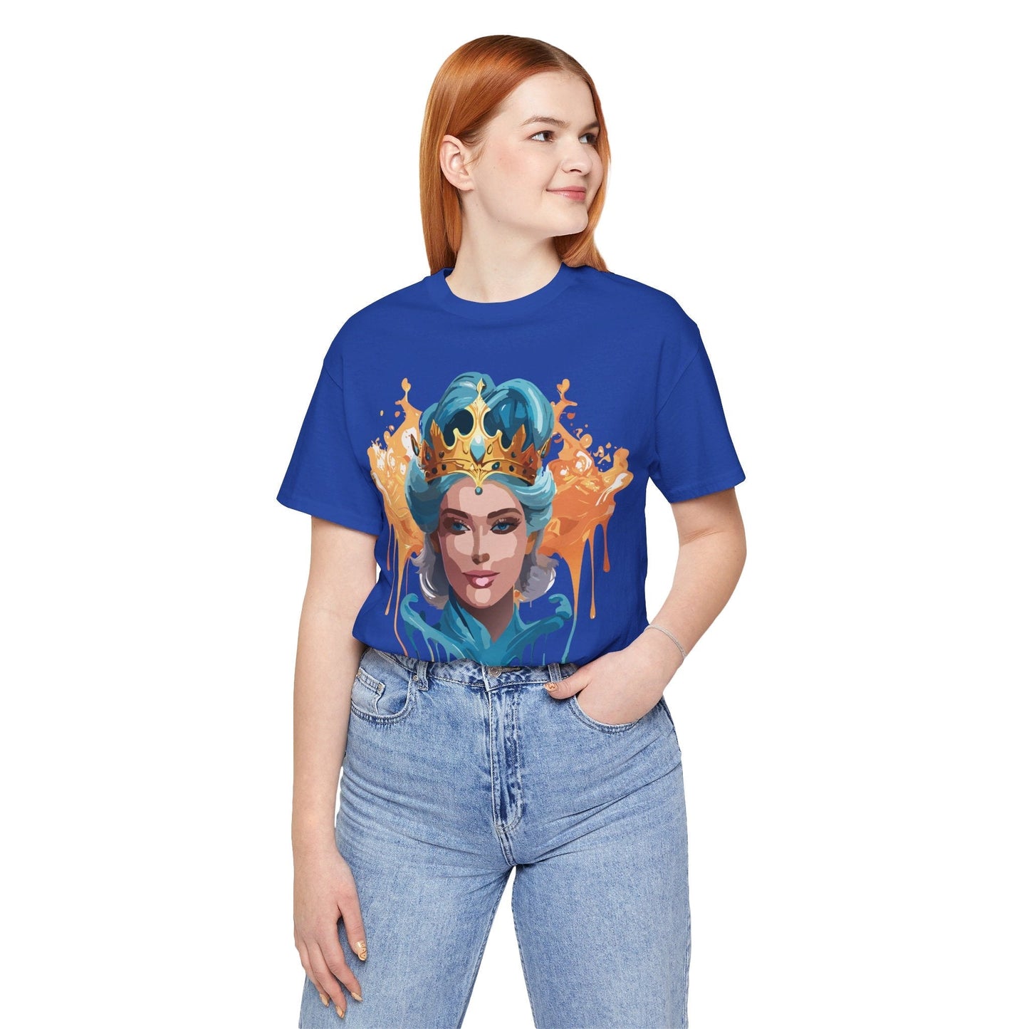 Queen Graphic Tee Unisex Jersey Short Sleeve Premium Quality Adelpha Vintage Inspired Artwork
