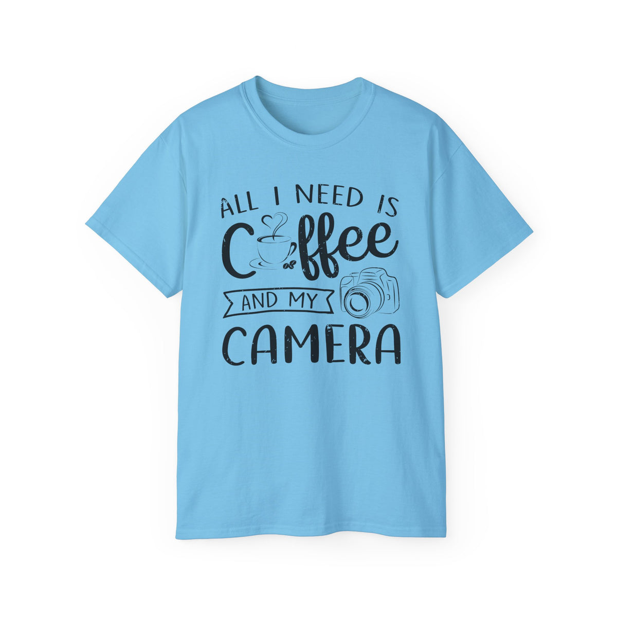 All I Need Is Coffee and My Camera Tee | Photographer Coffee Shirt